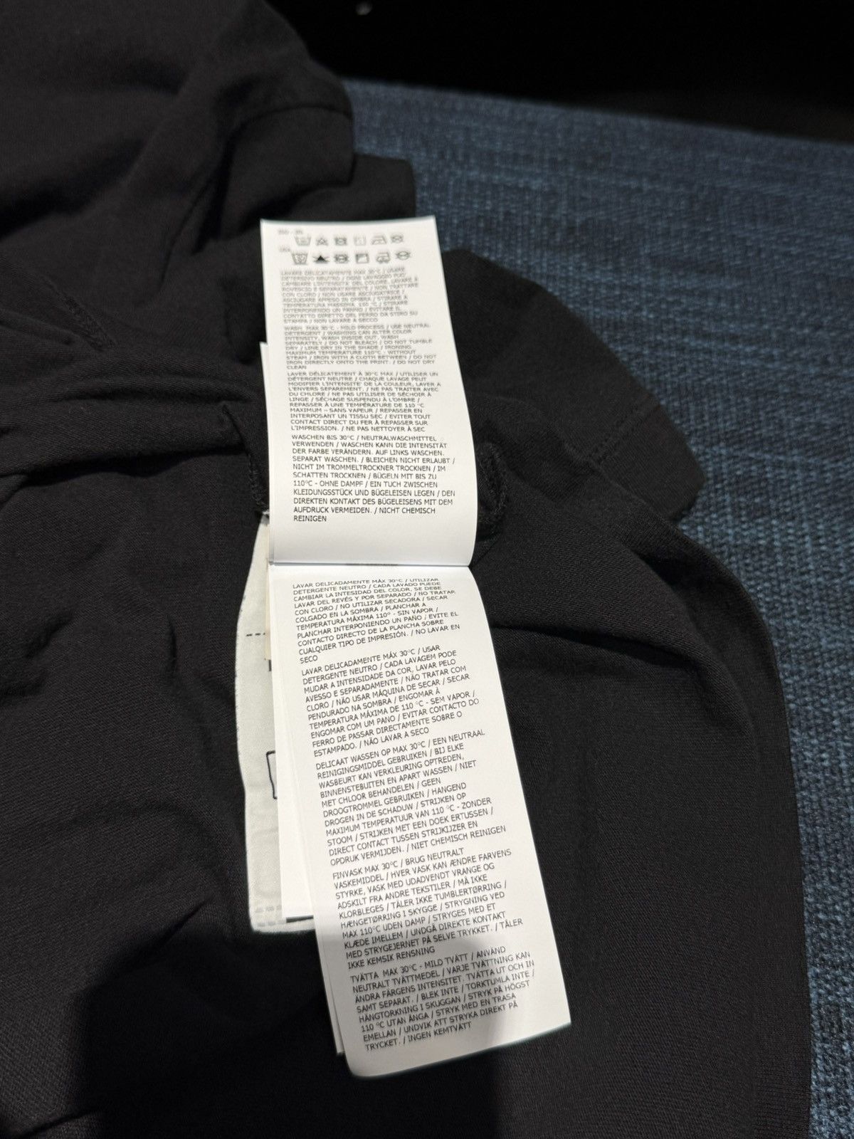 Stone Island NWT ‘stone’ Print Jersey T-Shirt - BLACK, M Size US M / EU 48-50 / 2 - 6 Thumbnail