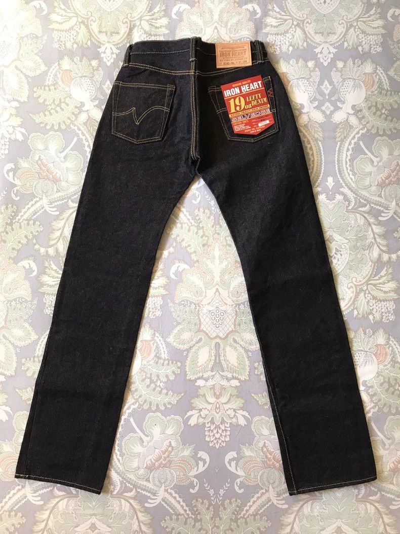 Iron Heart Iron heart 19oz blockbuster original cow W31L34 jeans locom Size US 31 - 3 Thumbnail