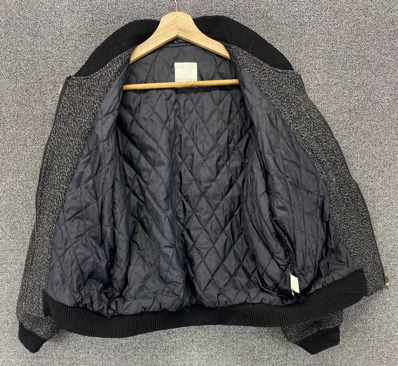 Japanese Brand Vintage July by Haward Wool Bomber Jacket Size US M / EU 48-50 / 2 - 7 Thumbnail