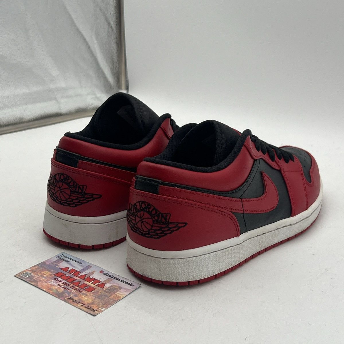 Nike Air Jordan 1 Low reverse bred Size US 9 / EU 42 - 5 Thumbnail