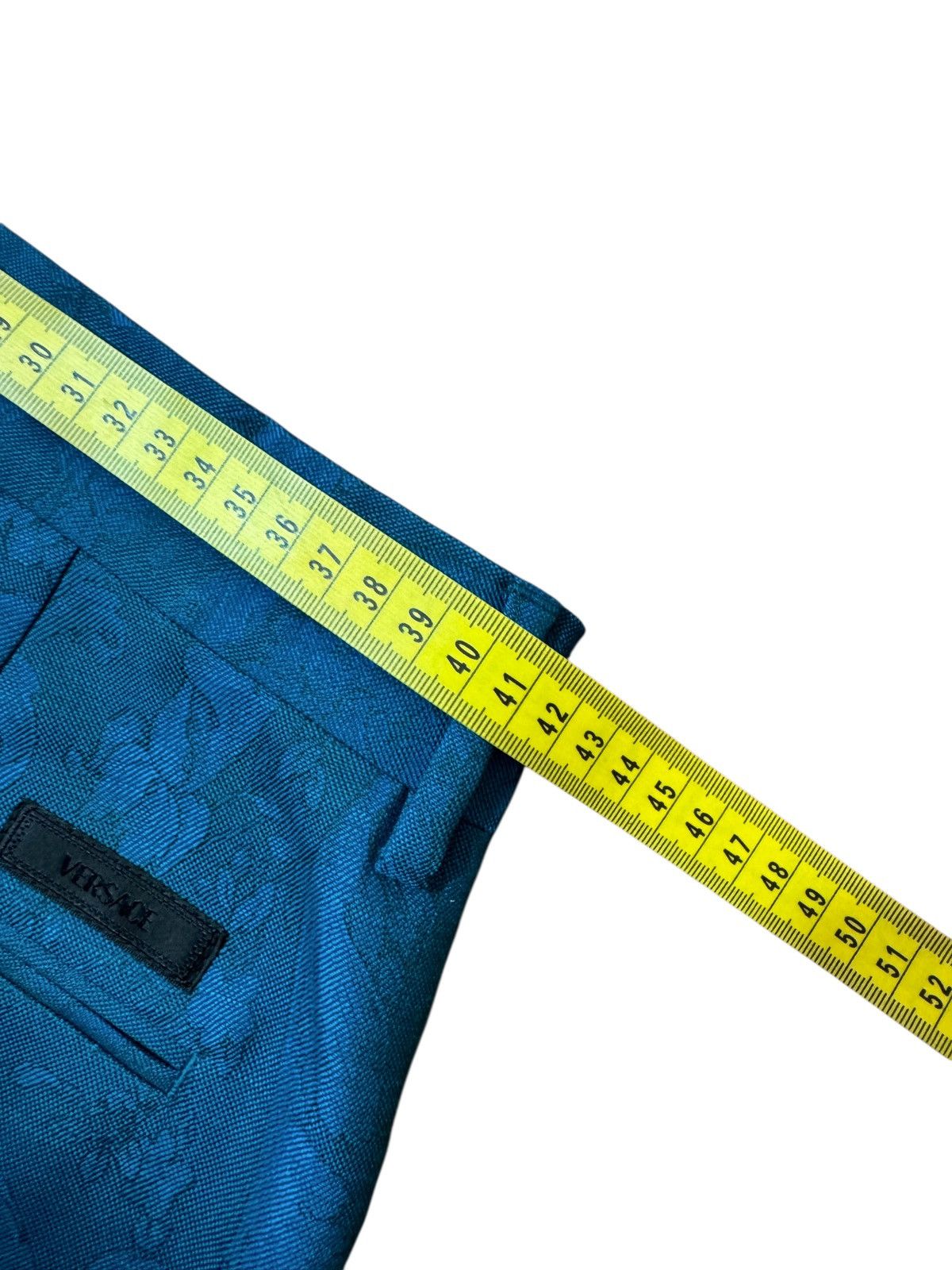 Versace Versace turquoise jacquard baroque pants size 48 Size US 32 / EU 48 - 11 Thumbnail