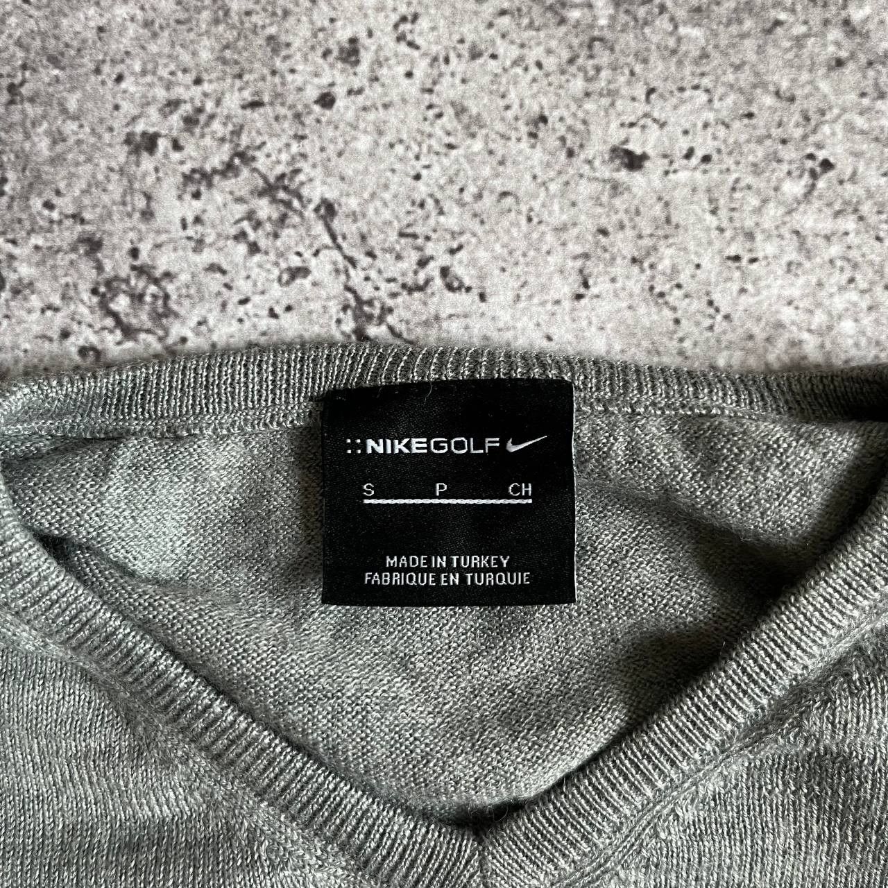 Nike × Vintage Nike Golf Plain Grey Vest Size US S / EU 44-46 / 1 - 5 Thumbnail