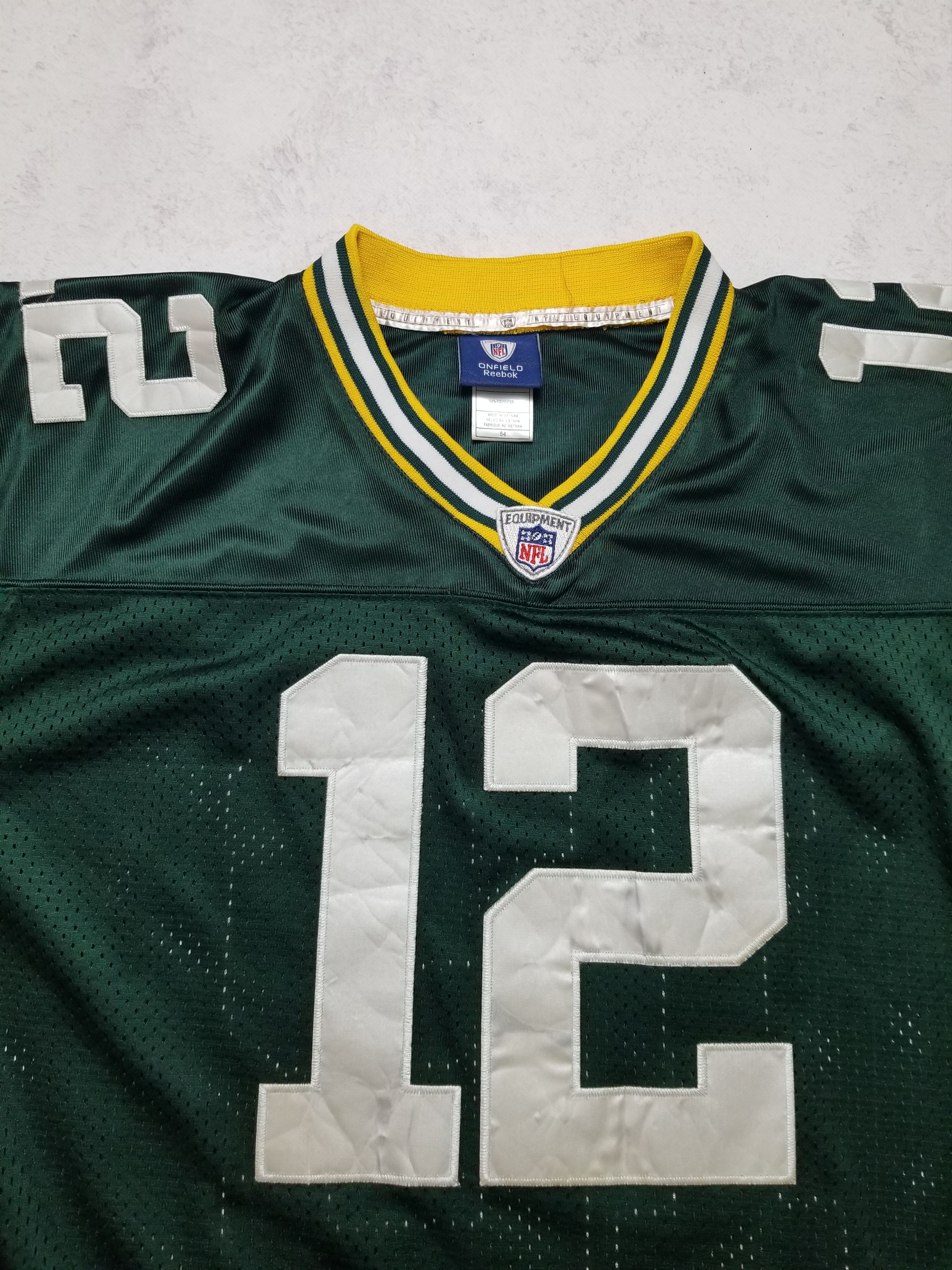 Reebok Aaron Rodgers Green Bay Packers Size 54 Football Jersey Size US XL / EU 56 / 4 - 17 Thumbnail