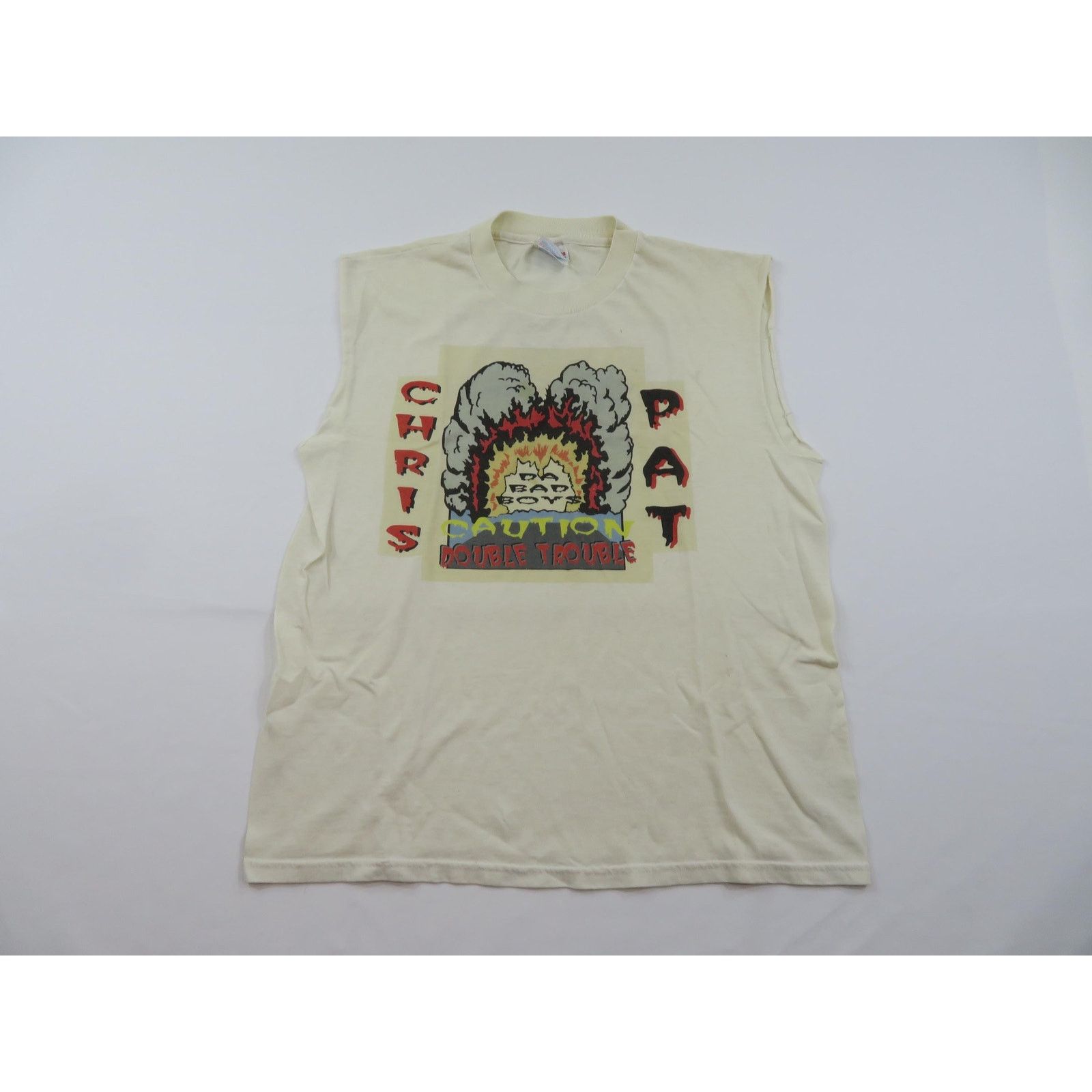 Hanes 90s Chris and Pat Da Bad Boys T-Shirt, Sleeveless Size M Size US M / EU 48-50 / 2 - 1 Thumbnail
