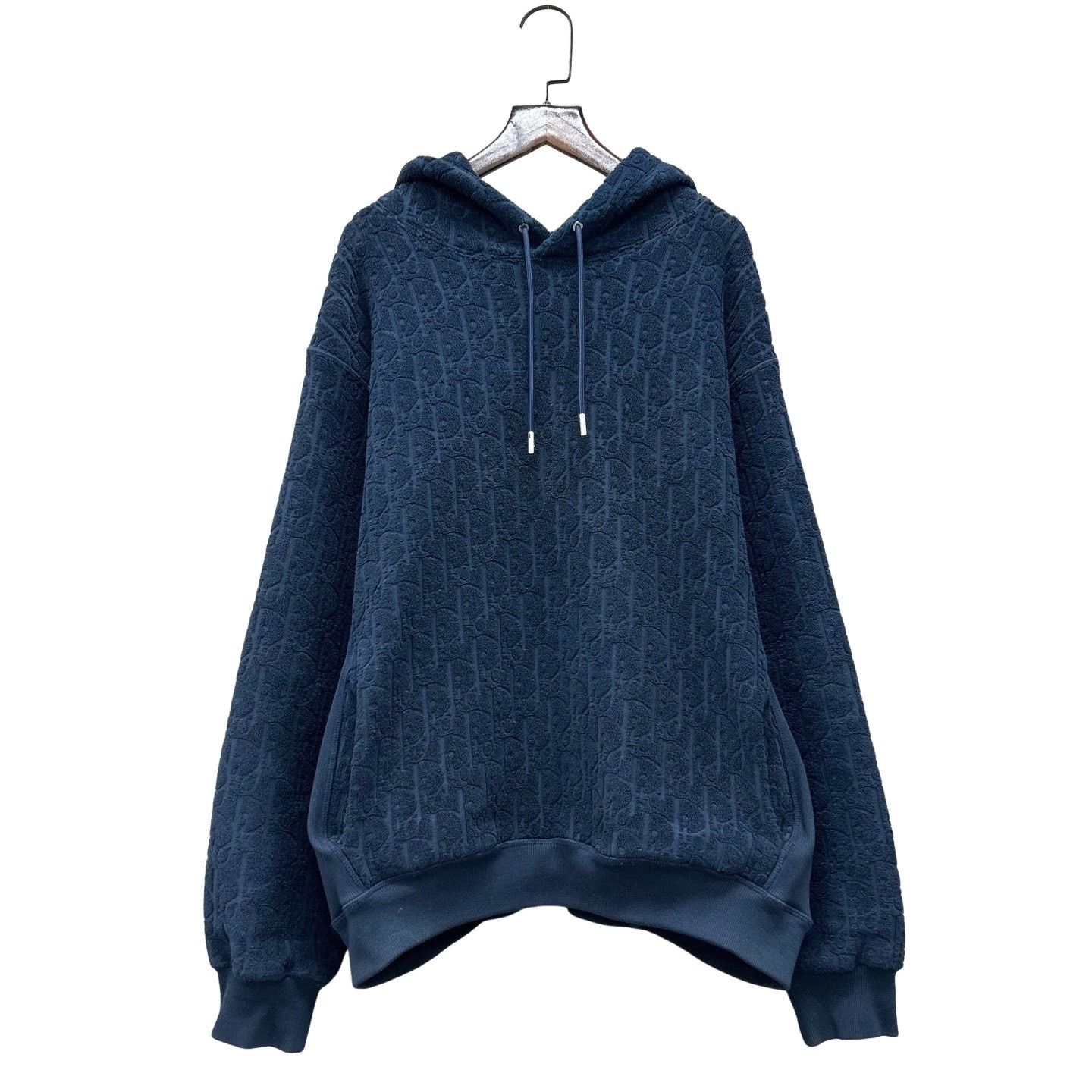 Dior Dior Oblique Terry Hoodie Size XL Size US XL / EU 56 / 4 - 1 Thumbnail