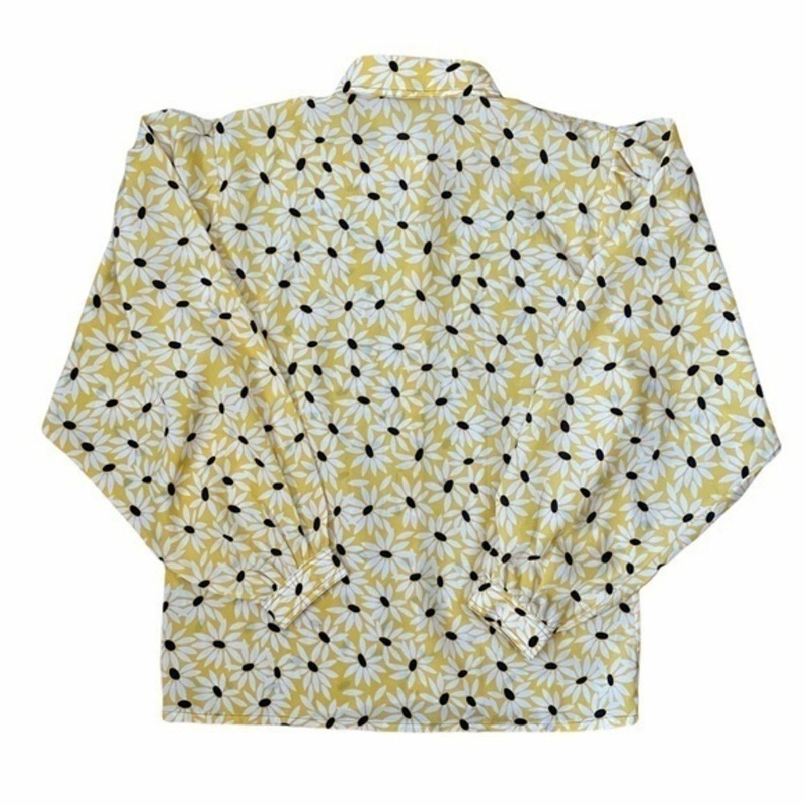 Jaeger × Vintage Vintage Jaeger London Yellow Floral 2-Piece Dress Size S / US 4 / IT 40 - 6 Thumbnail