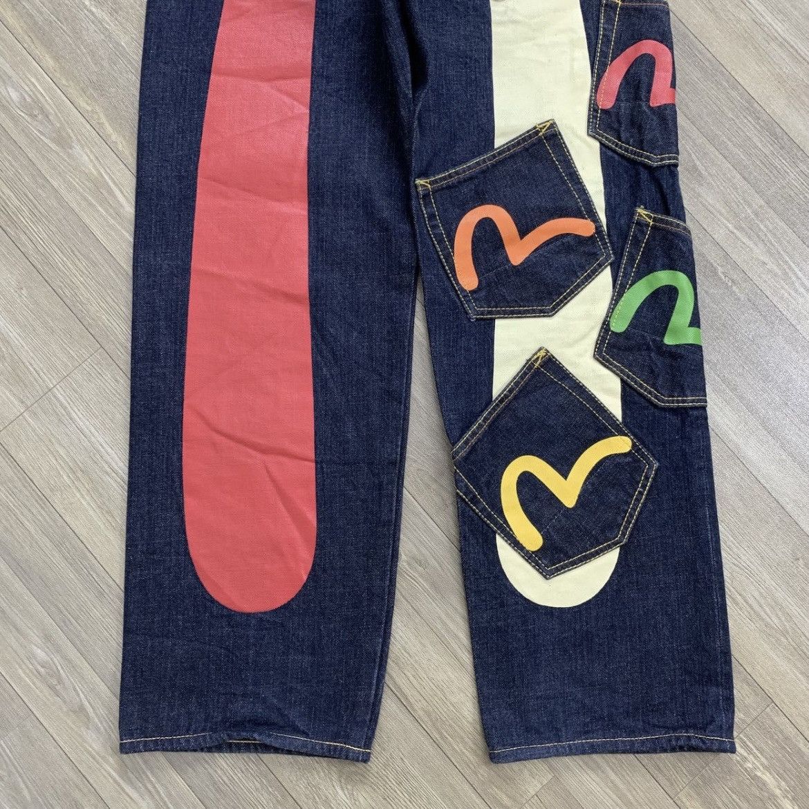 Evisu EVISU DAICOCK SELVEDGE DENIM PANTS Size US 30 / EU 46 - 3 Thumbnail