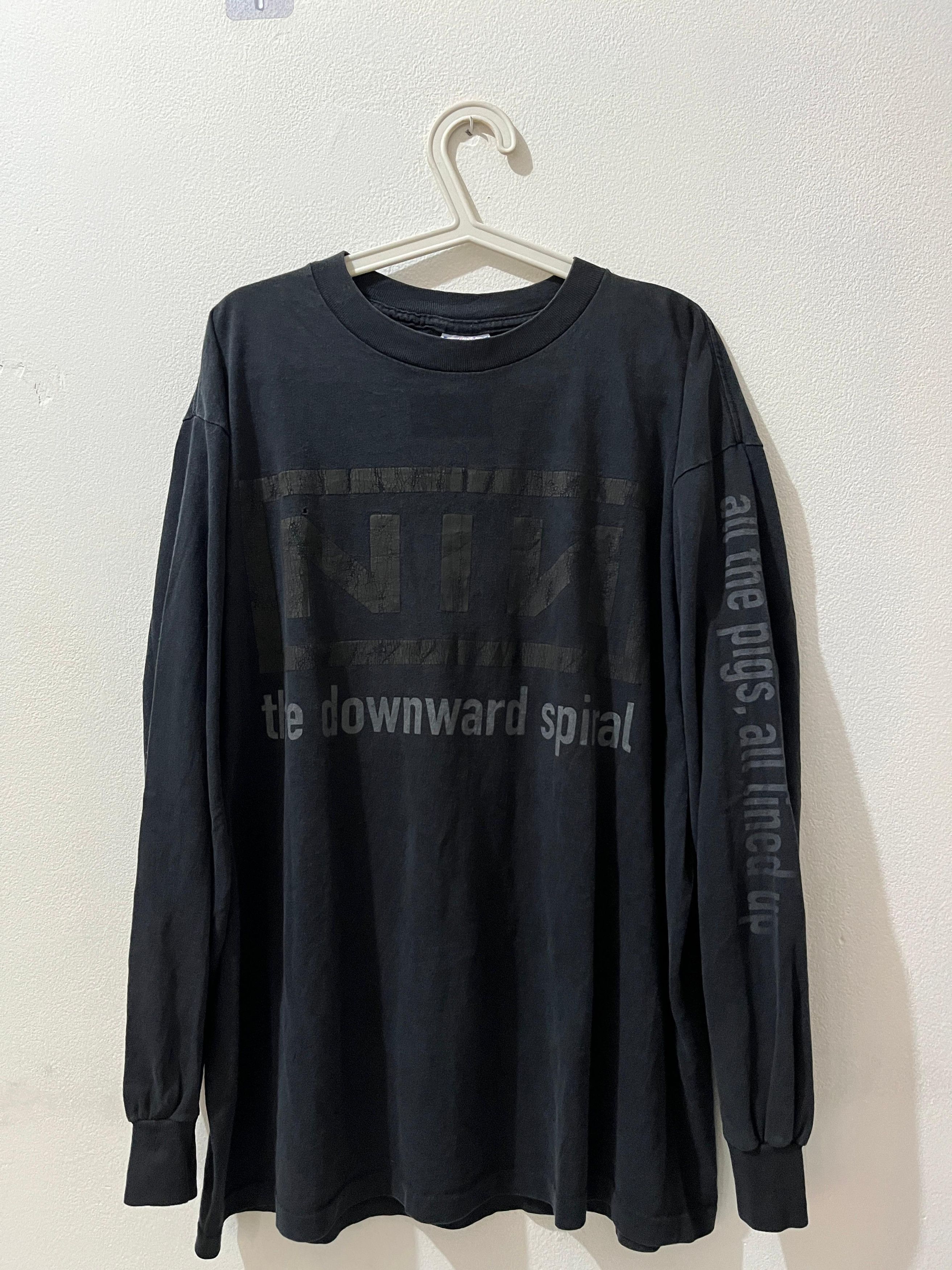 All Sport × Band Tees × Vintage Nine Inch Nails Downward Spiral