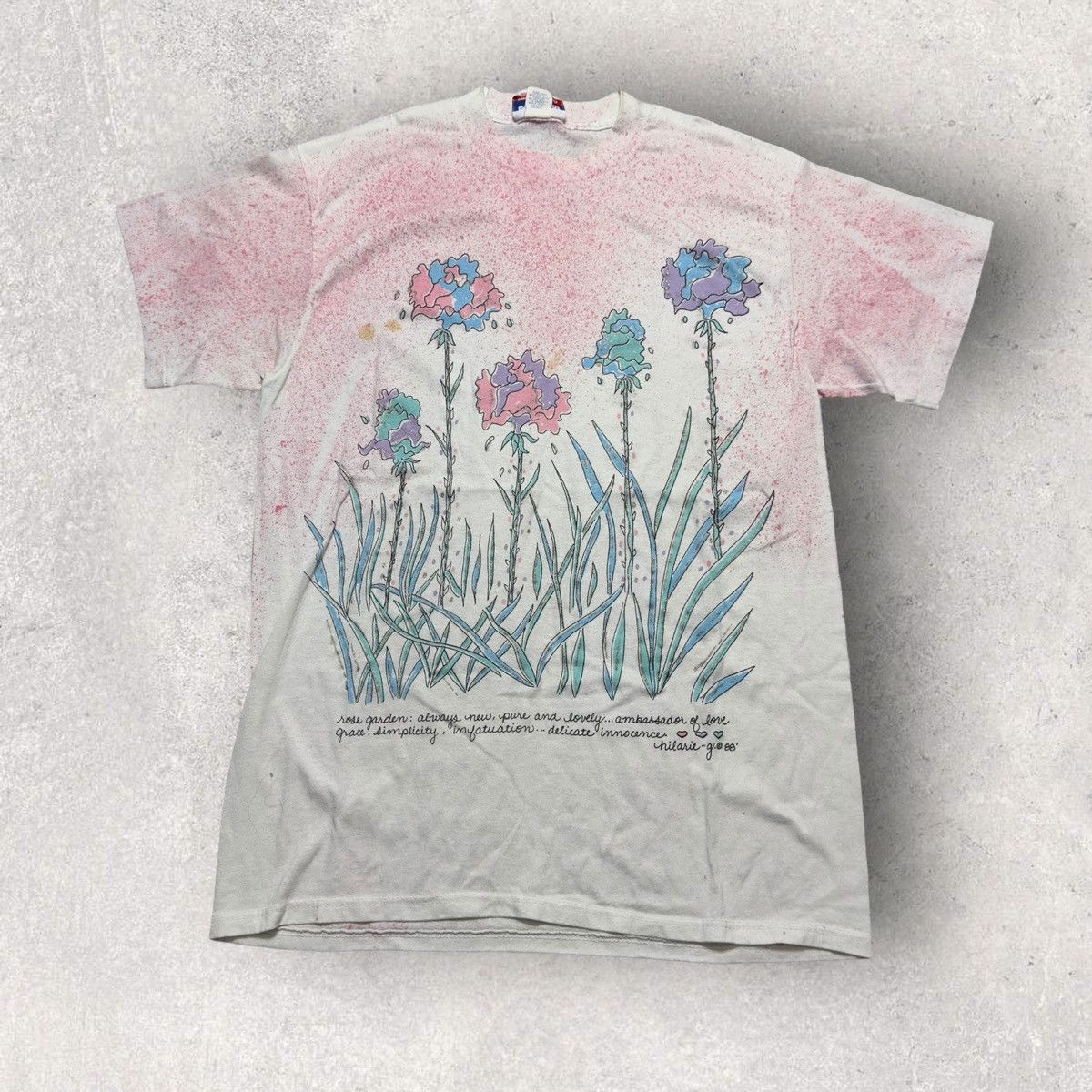 Vintage Vintage flowers tee Size ONE SIZE - 1 Thumbnail