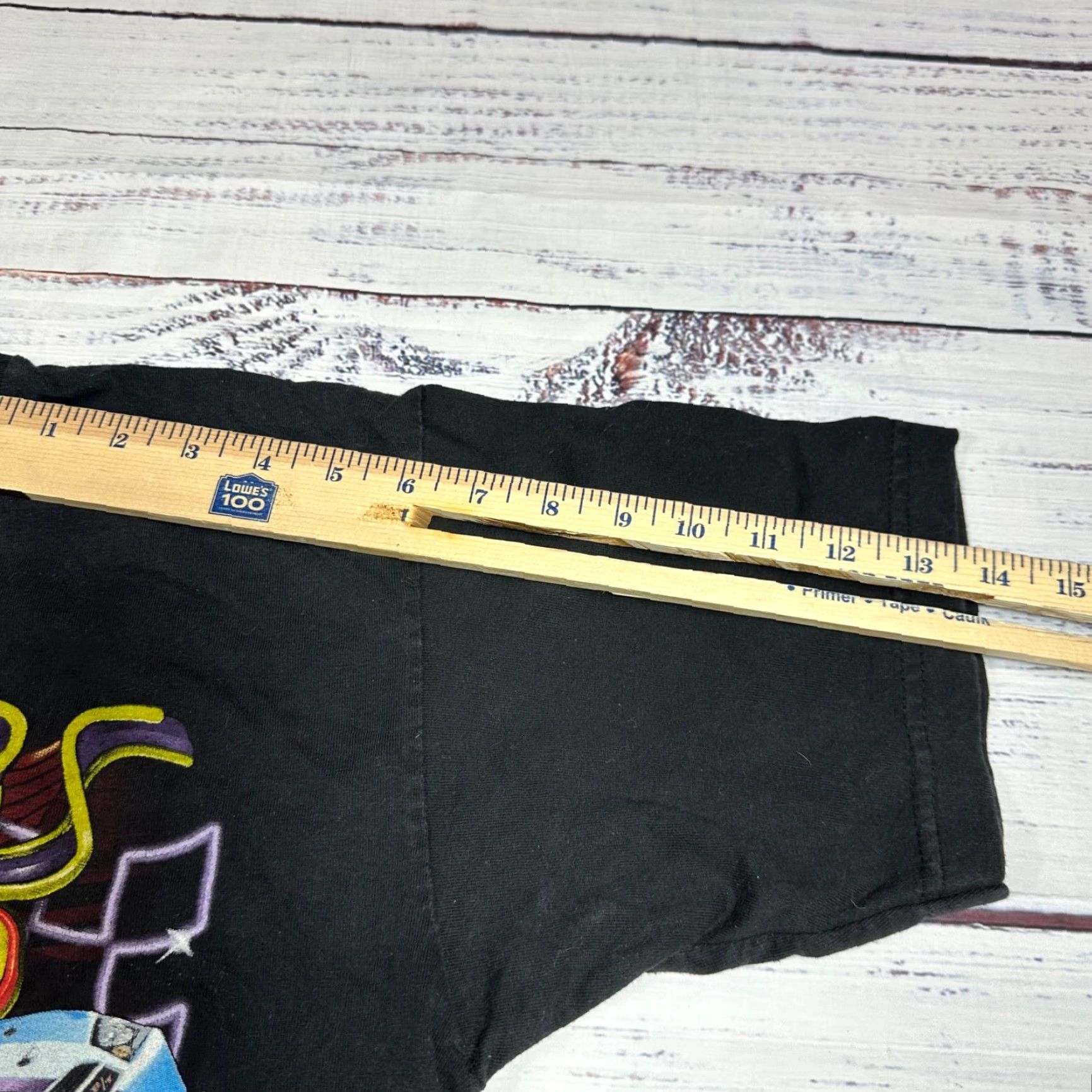 NASCAR Vtg Las Vegas Uaw Dodge 400 Short Sleeve Cotton T-Shirt Womens Sz L Black Nascar Size L / US 10 / IT 46 - 3 Thumbnail
