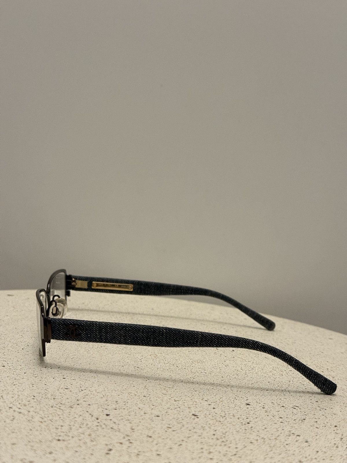 Chanel NEW🚨Chanel CC 2150-T Denim Glasses Titanium Size ONE SIZE - 4 Thumbnail
