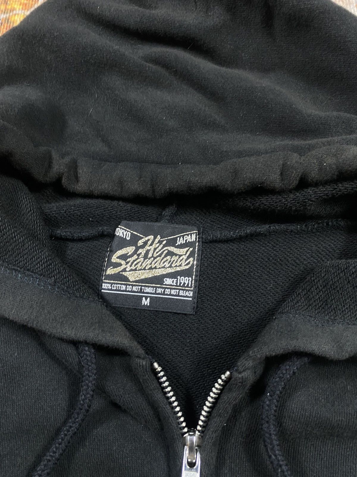 Band Tees Faded Hi-Standard skull The Gift Tour zip hoodie Size US M / EU 48-50 / 2 - 5 Thumbnail
