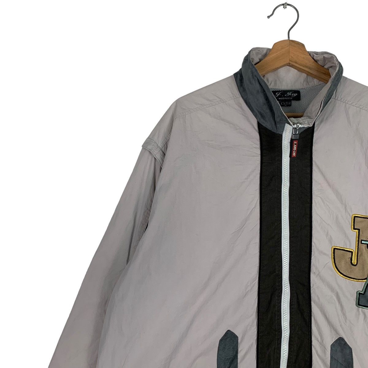 Japanese Brand J. AND JAY Wide Villege Big Logo Light Jacket #0896-C40 Size US L / EU 52-54 / 3 - 9 Thumbnail