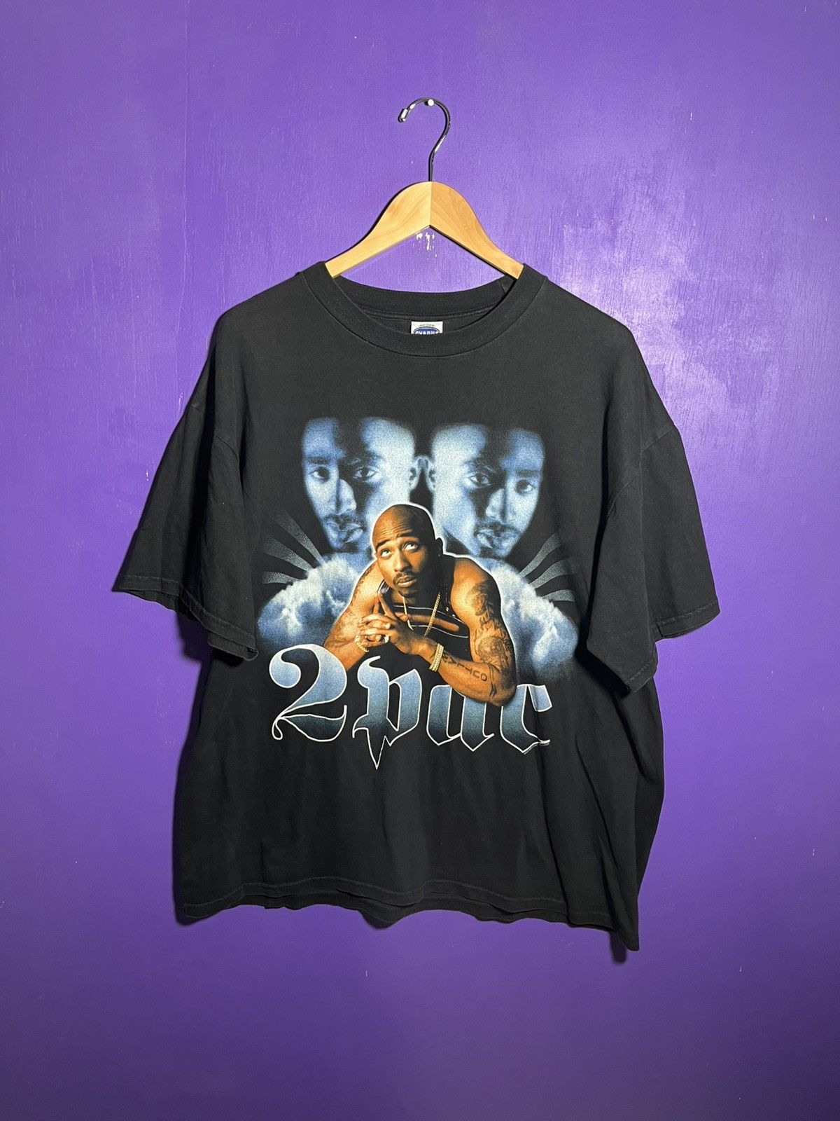 Rap Tees × Vintage Vintage 2001 Tupac only God can judge me t-shirt Size US XL / EU 56 / 4 - 1 Thumbnail