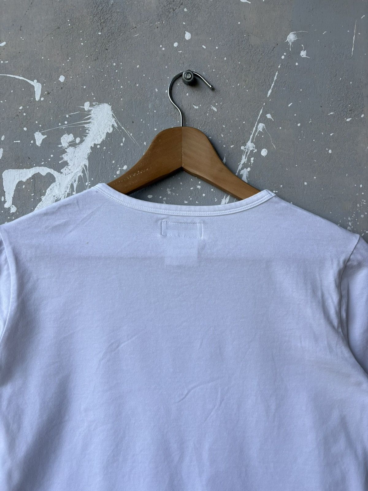 agnes b. Agnes B. Homme Signature Logo Long Sleeve Tee Size S / US 4 / IT 40 - 4 Thumbnail