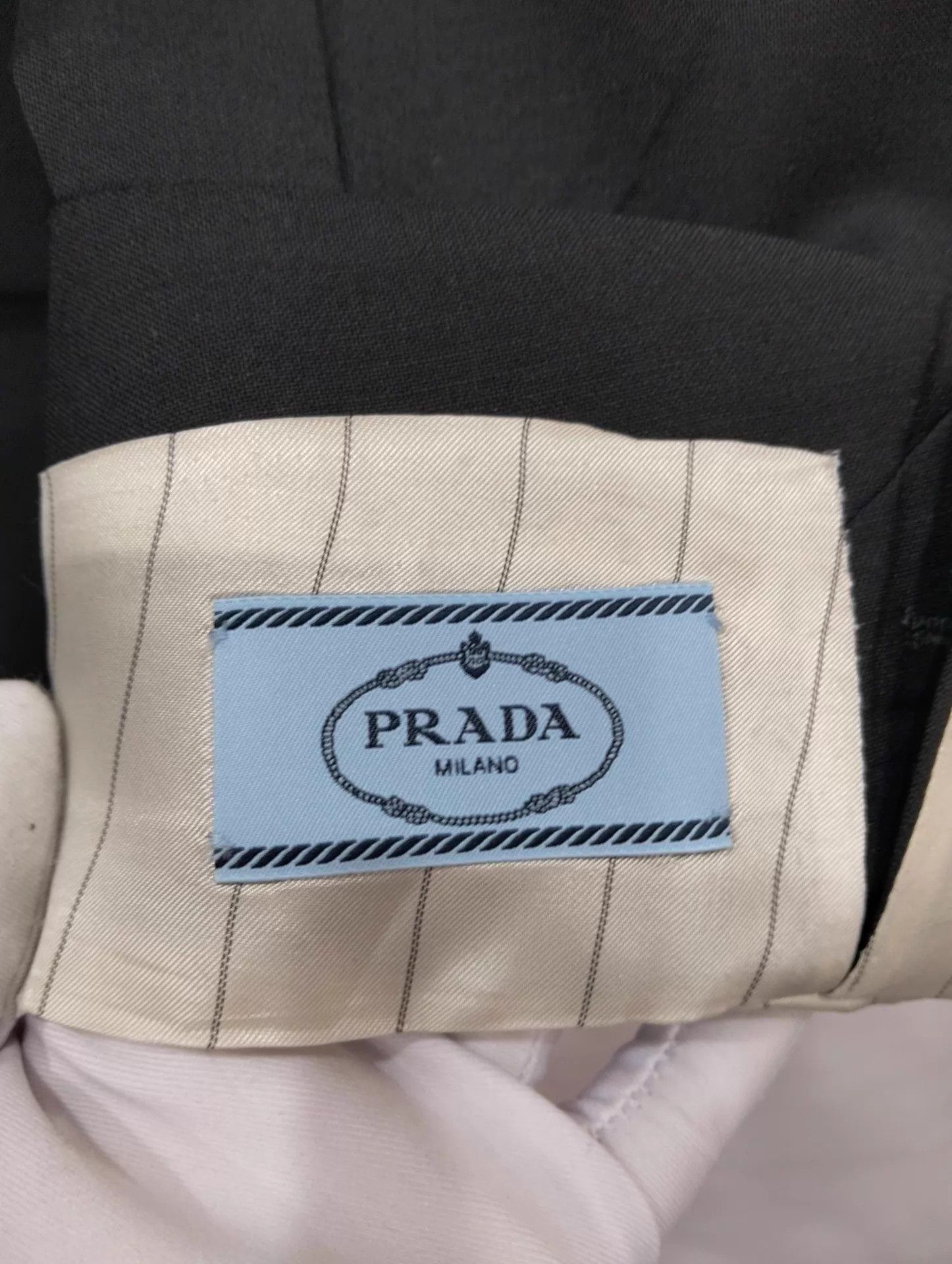 Prada PRADA Wool Virgin Mohair Suit Jacket Women's Size 36 Size XS / US 0-2 / IT 36-38 - 4 Thumbnail