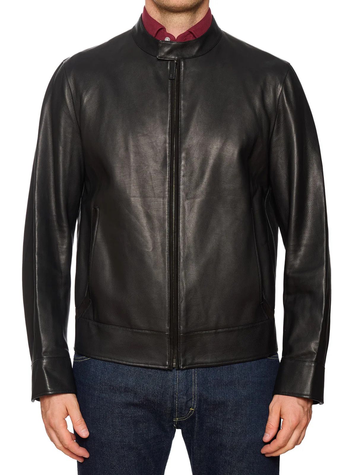 Berluti BERLUTI Paris Black Napa leather Calfskin Leather Jacket Size US M / EU 48-50 / 2 - 4 Thumbnail
