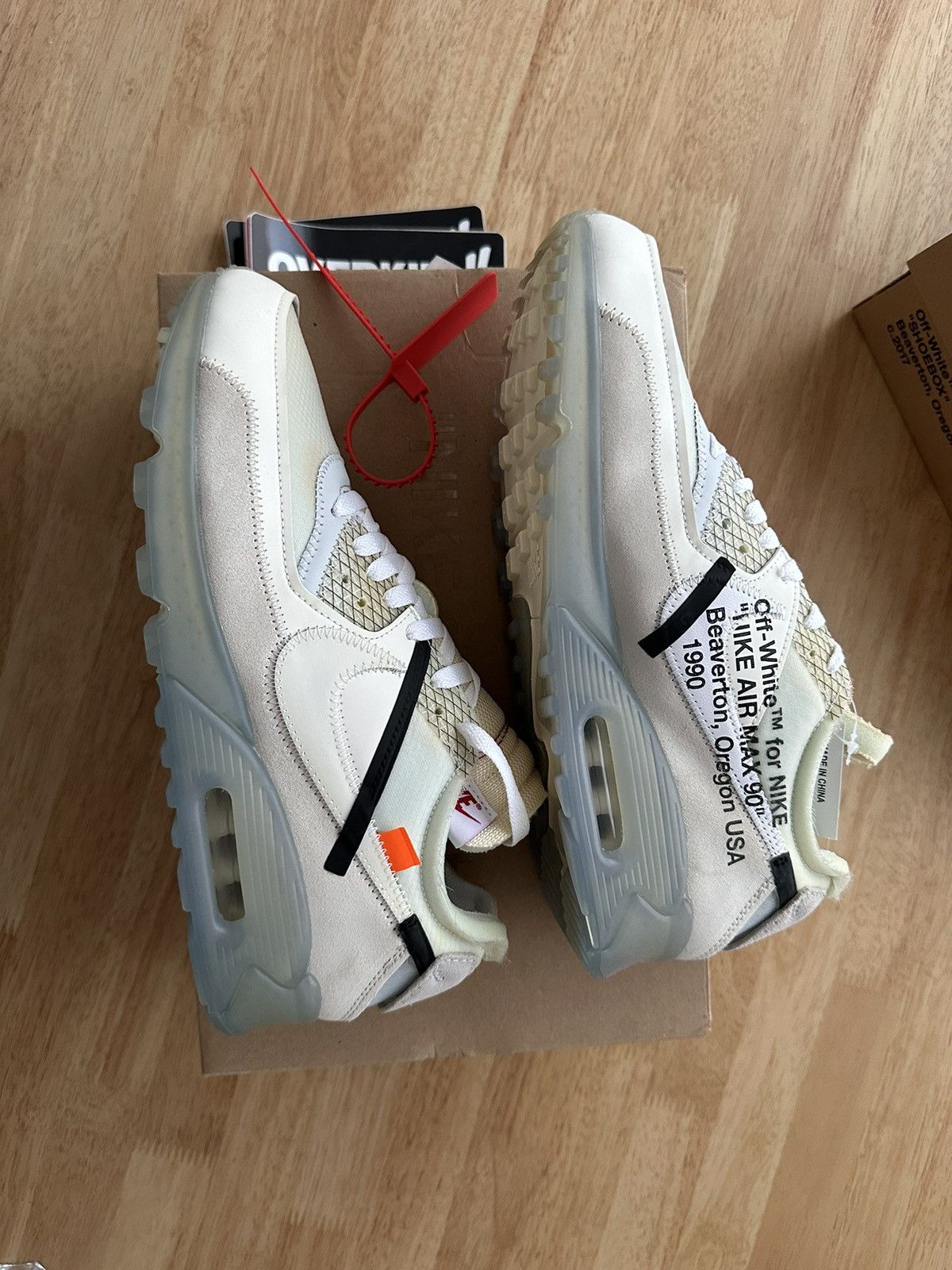 Nike × Off-White Size 10.5 - Nike Air Max 90 x OFF-WHITE The Ten 2017 Size US 10.5 / EU 43-44 - 3 Thumbnail