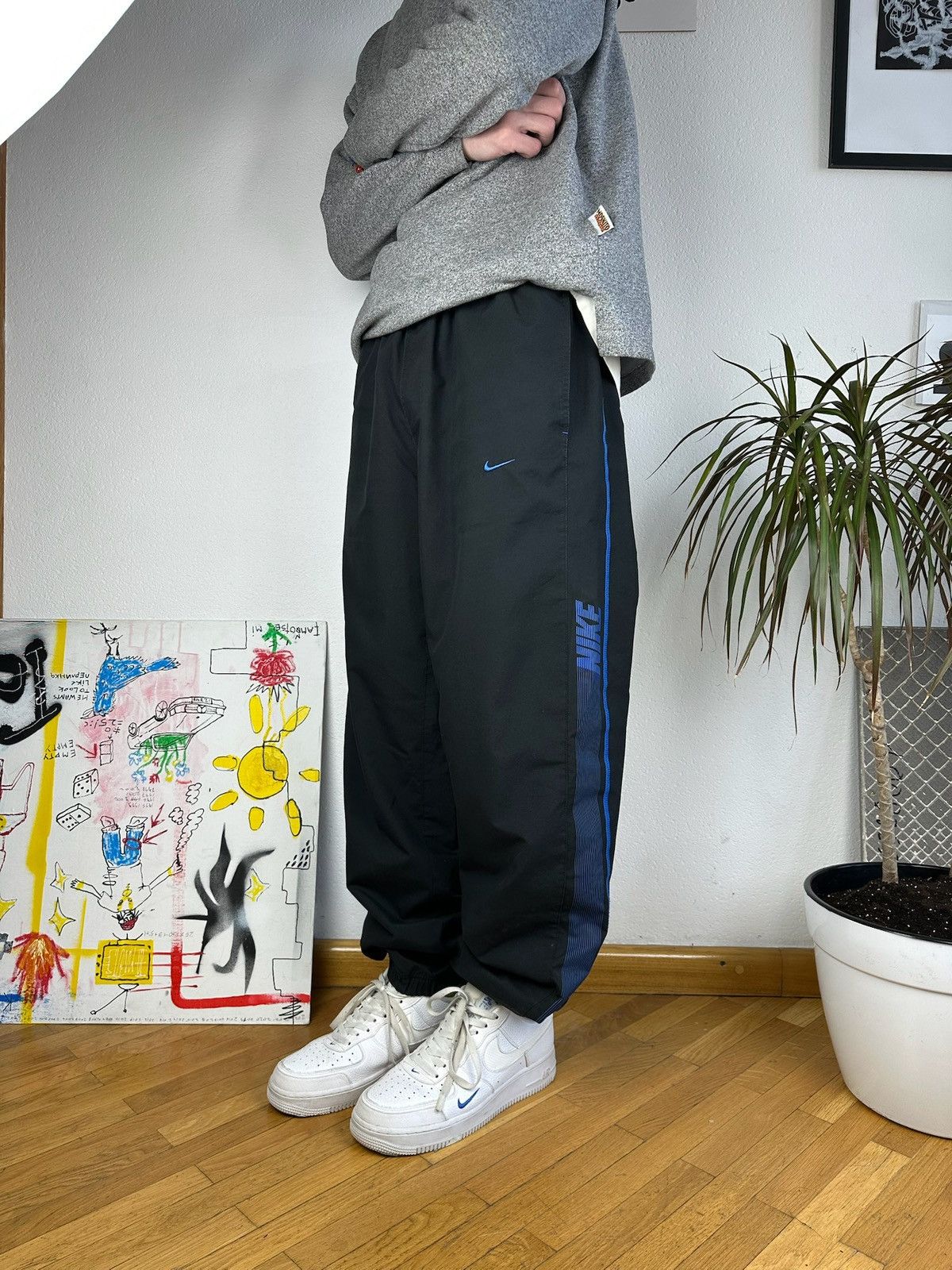 Vintage Vintage Nike pants size L Size US 34 / EU 50 - 1 Thumbnail