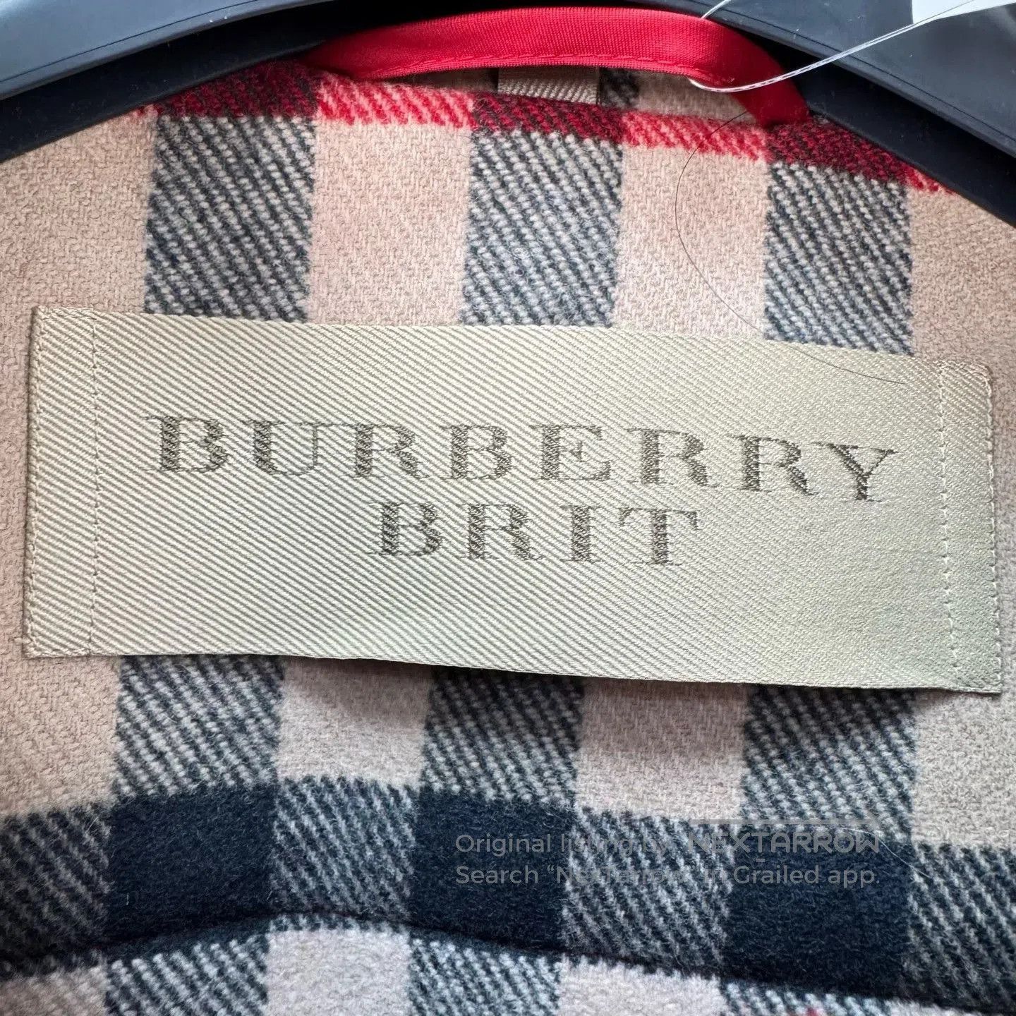 Burberry Burberry Check Lining Horn Button Wool Coat. Size M / US 6-8 / IT 42-44 - 6 Thumbnail