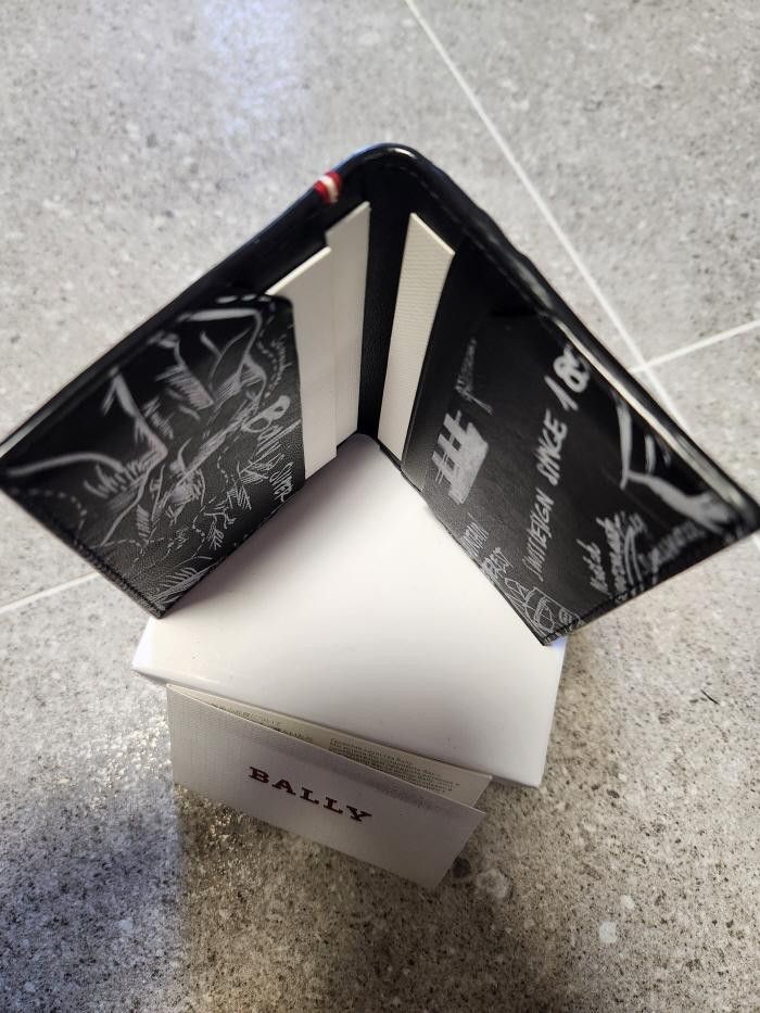 Bally Bally multi black calf plain balder 카드지갑 Size ONE SIZE - 3 Thumbnail