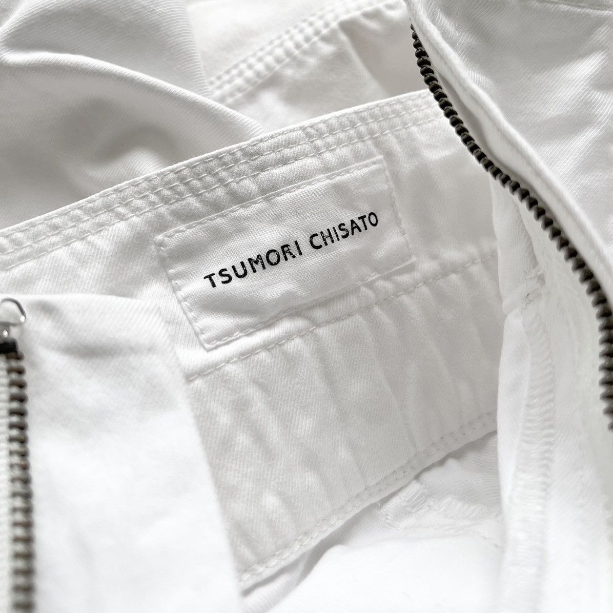Issey Miyake × Tsumori Chisato TSUMORI CHISATO WHITE SHORT PANTS Size 26" / US 2 / IT 38 - 6 Thumbnail
