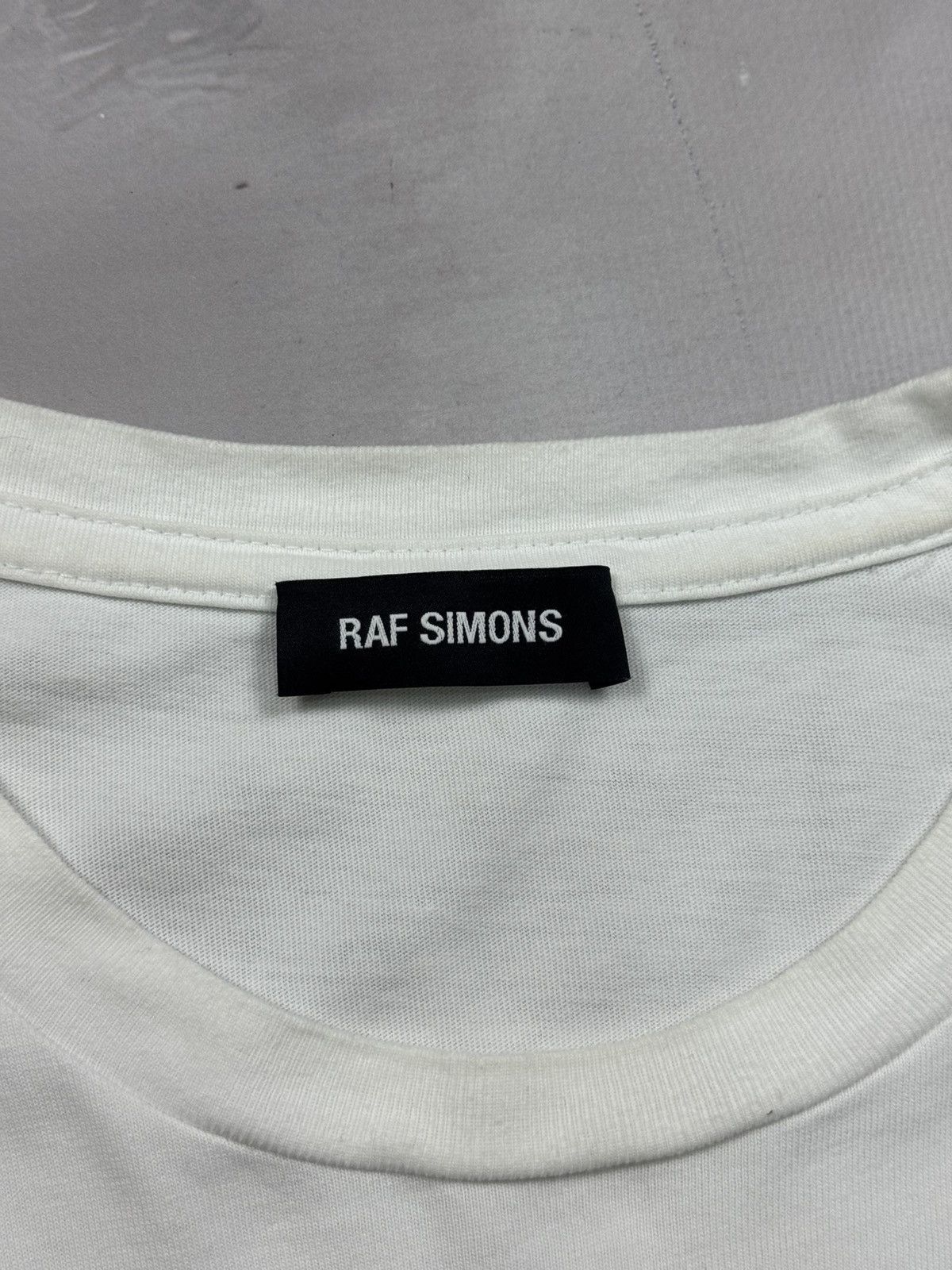 Raf Simons Fw17 Raf Simons Summer Games Tee(White/Tagged L, Fits XL) Size US XL / EU 56 / 4 - 6 Thumbnail