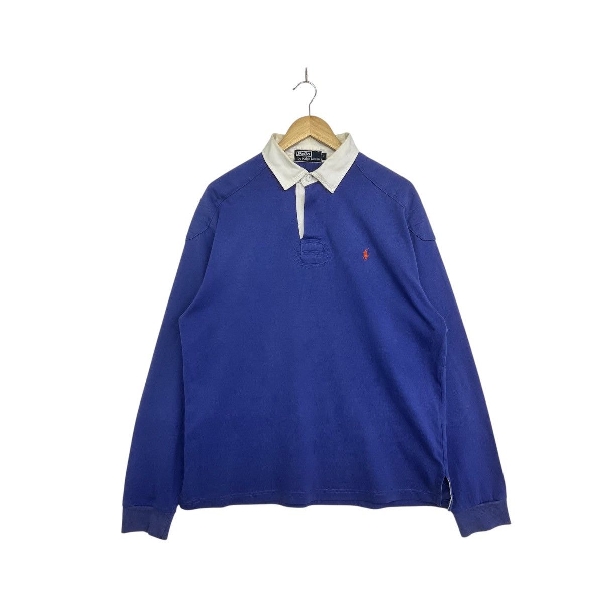Polo Ralph Lauren POLO RALPH LAUREN VINTAGE RUGBY HEAVYWEIGHT COTTON SHIRT Size US L / EU 52-54 / 3 - 1 Thumbnail