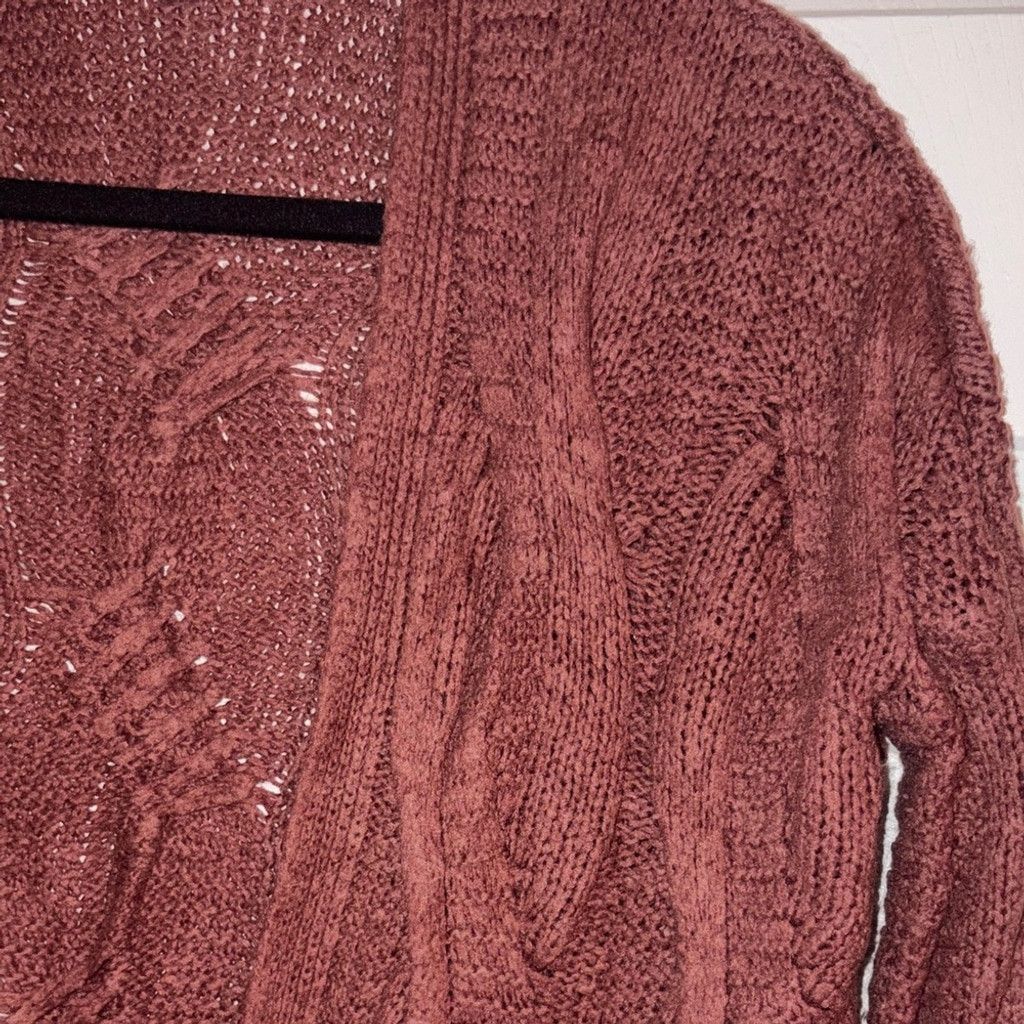 Express Express Warm Burgundy Cardigan | EUC | Sz XS Size XS / US 0-2 / IT 36-38 - 4 Thumbnail