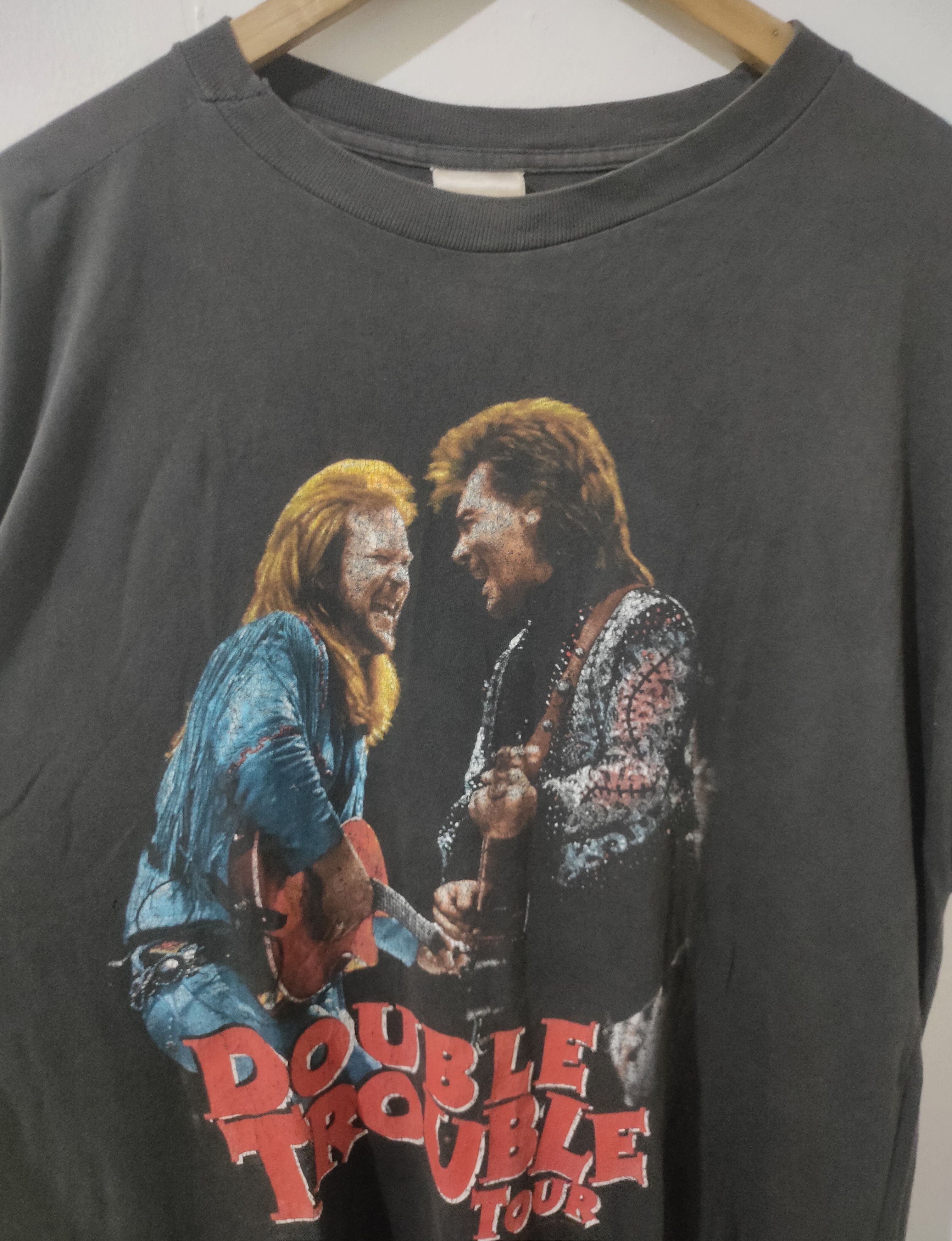 Vintage Rare 1996 Vintage Slayer Double Trouble Test Print Size US XL / EU 56 / 4 - 4 Thumbnail