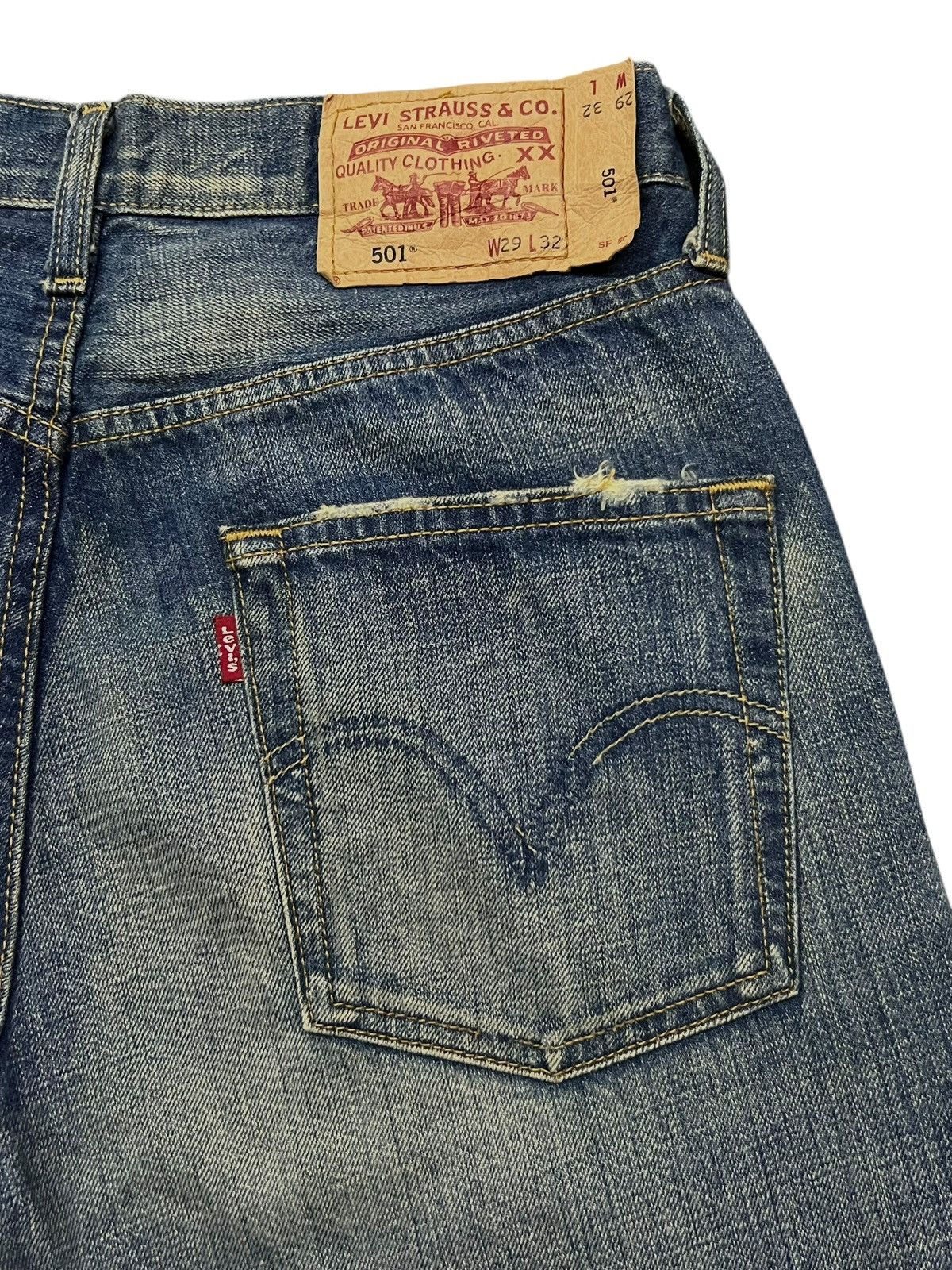 Levi's Vintage Levi’s Japan 501 Japanese Denim Vintage Wash - W29 Size US 29 - 7 Thumbnail