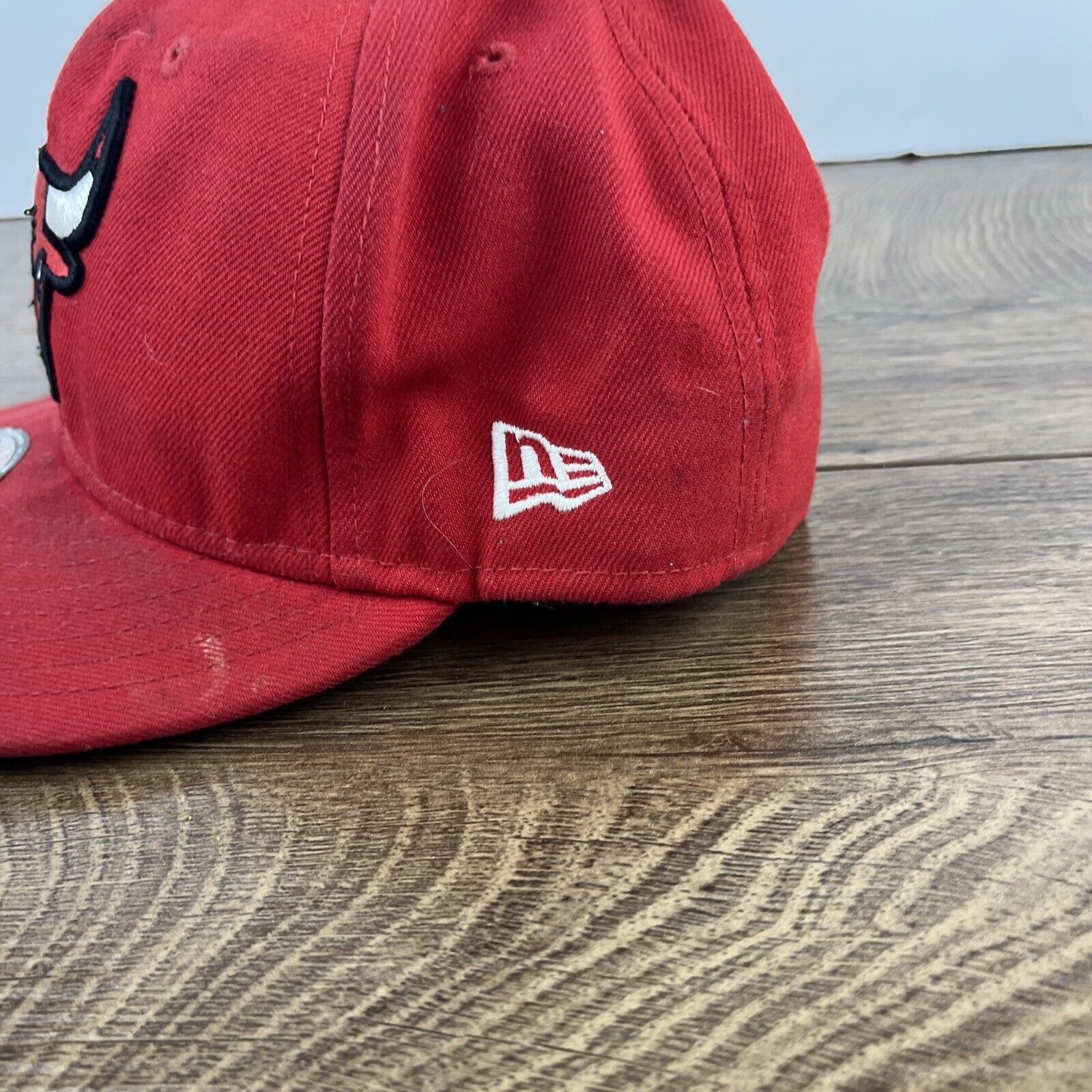 New Era Chicago Bulls Snapback Hat New Era 9FIFTY Red Hat Adjustable Size ONE SIZE - 8 Thumbnail
