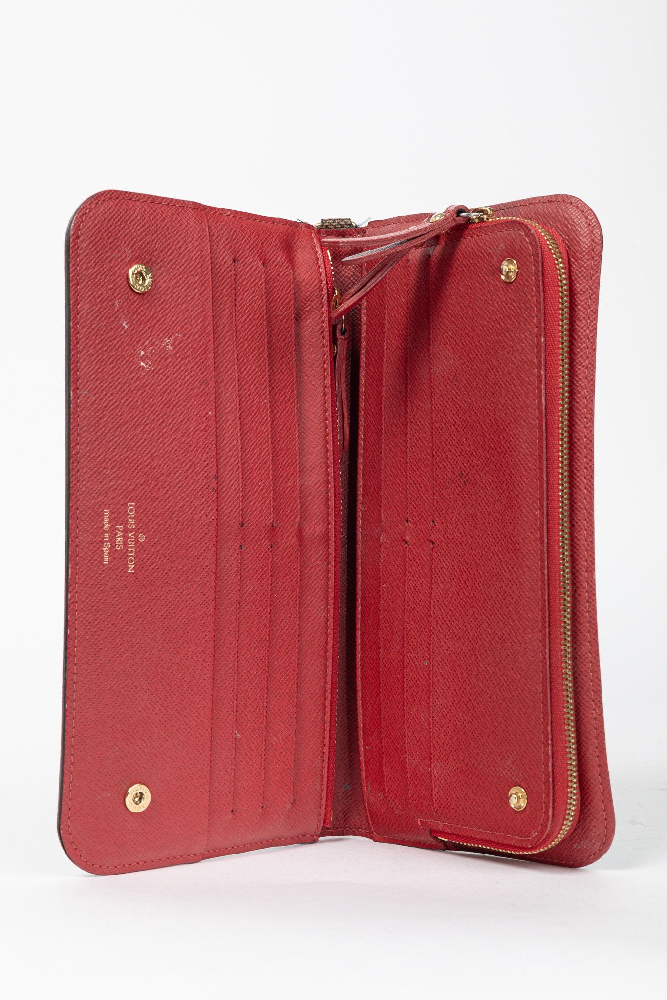 Louis Vuitton Louis Vuitton Insolite Monogram Canvas & Rouge Wallet Size ONE SIZE - 9 Thumbnail