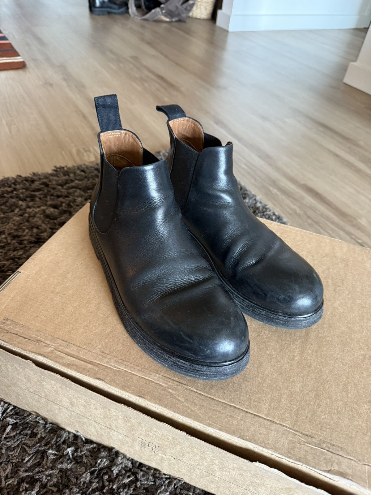 Marsell Marsell Zucca Zeppa Chelsea Boots 41 Size US 9 / EU 42 - 2 Thumbnail