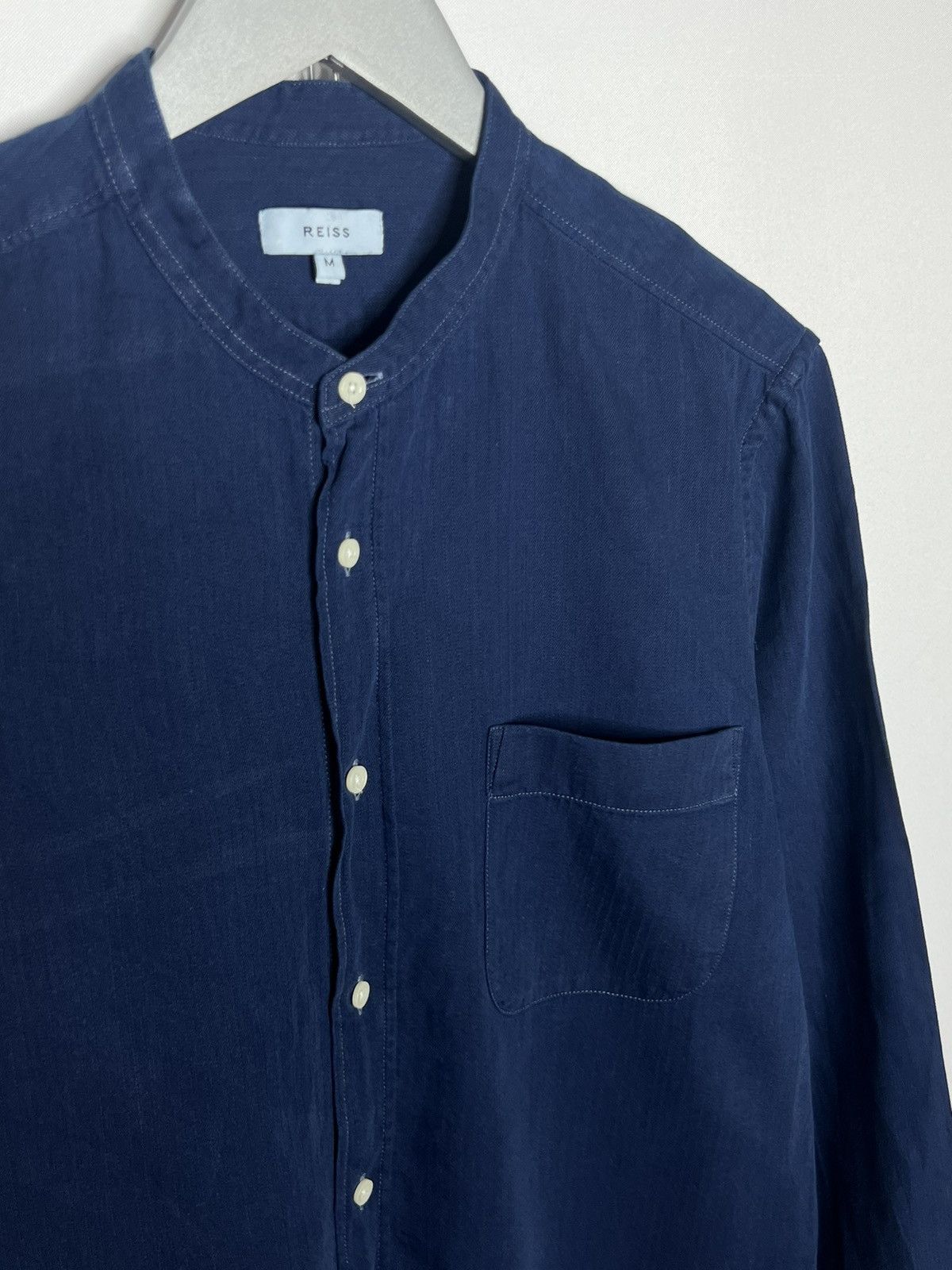 Reiss × Vintage 🤑 Reiss Luxury Button Up Shirt Long Sleeve Tee Hype 🤑 Size US M / EU 48-50 / 2 - 4 Thumbnail