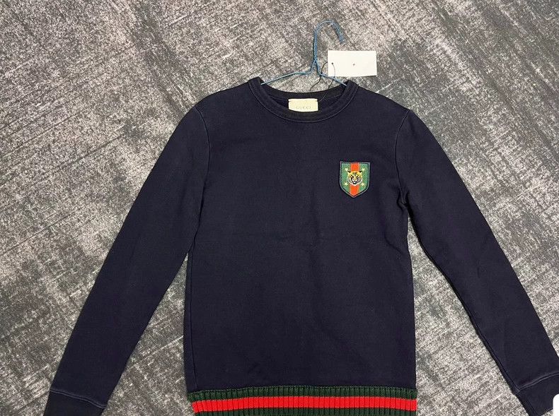 Gucci Gucci Black tiger head sweatshirt Size US XS / EU 42 / 0 - 1 Thumbnail