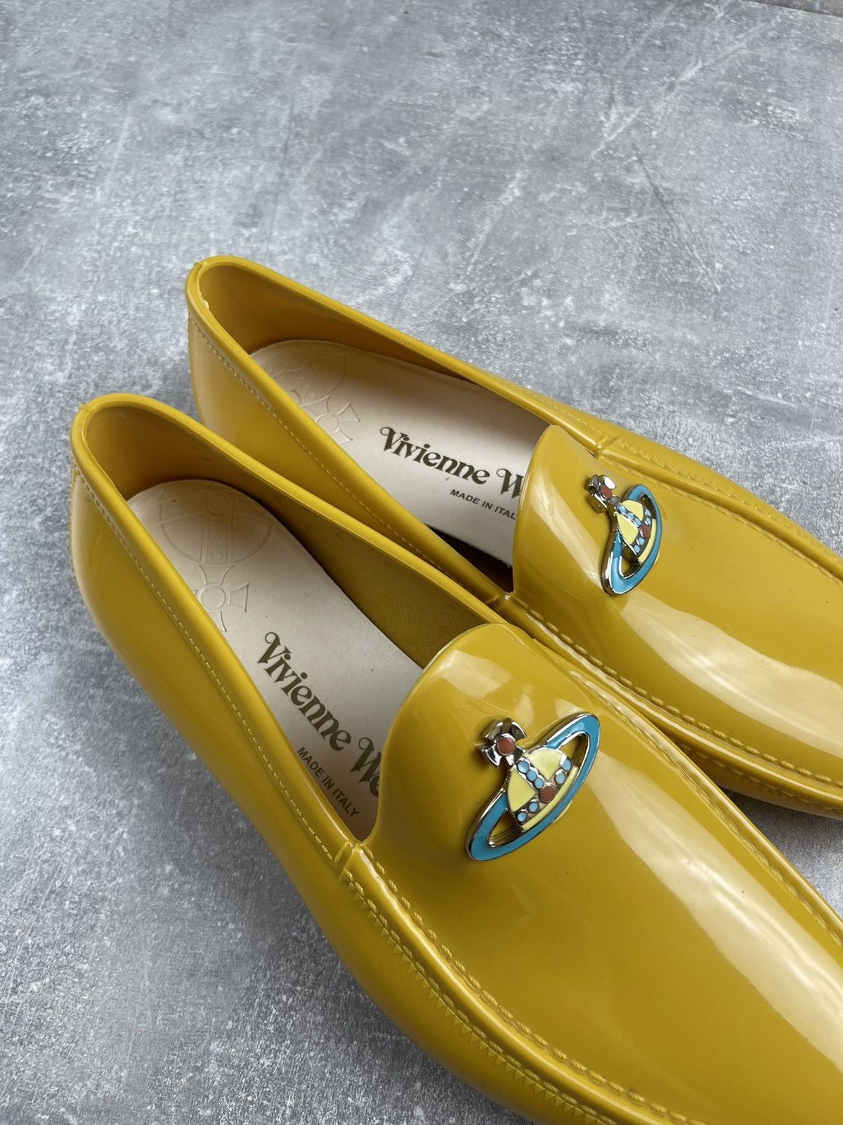Vivienne Westwood Vivienne Westwood NEW Archive Rubber Moccasins Slip-on Size US 10 / EU 43 - 10 Thumbnail