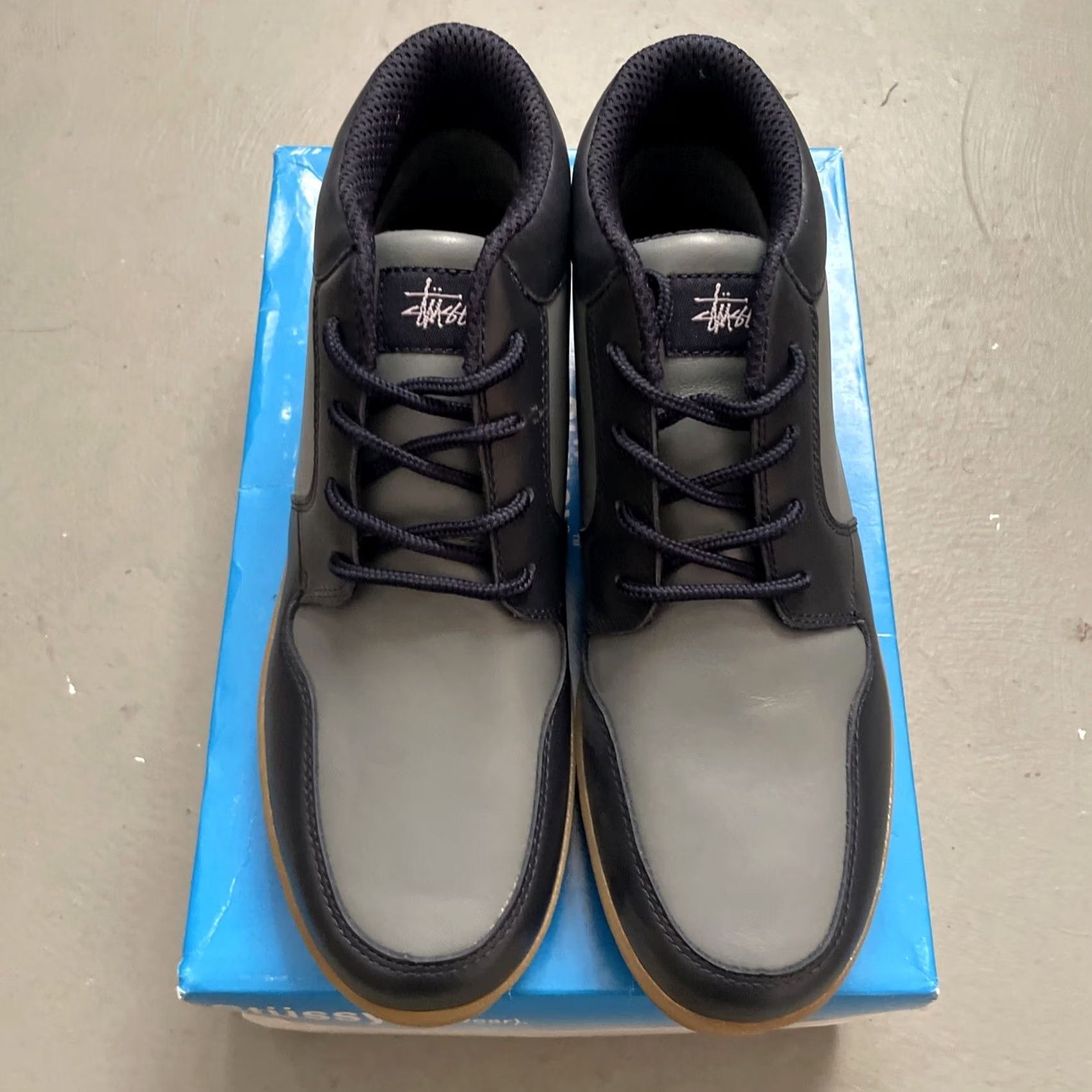 Imperial VINTAGE Stussy Boots Men's 10 Imperial Leather Casual 1990s-Y2K See Photos DEADSTOCK Box 1990s Mens Boots Size US 10 / EU 43 - 2 Thumbnail