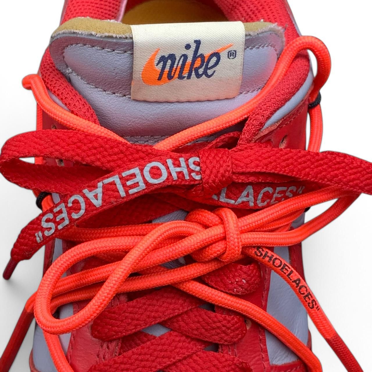 Nike × Off-White Nike x Off-White Dunk low Red Size US 5 / EU 37 - 15 Thumbnail