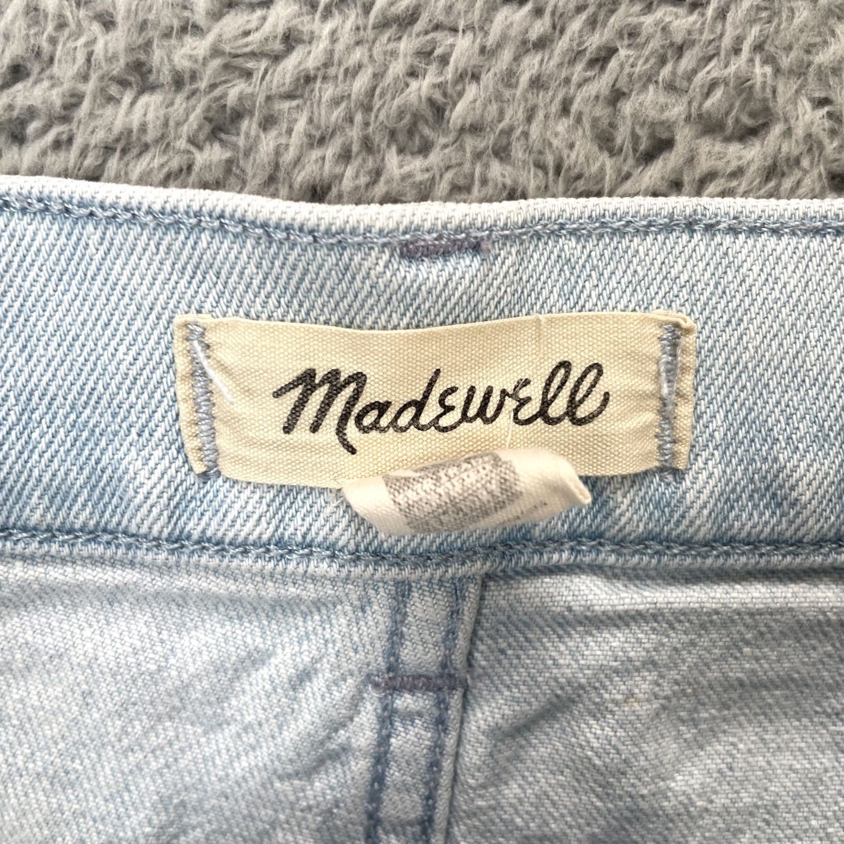 Madewell Madewell Jeans Womens 28 Blue 90s Straight Leg Denim Cotton Stretch Light Wash Jeans Regular Women 5-Pocket Size 30" / US 8 / IT 44 - 3 Thumbnail