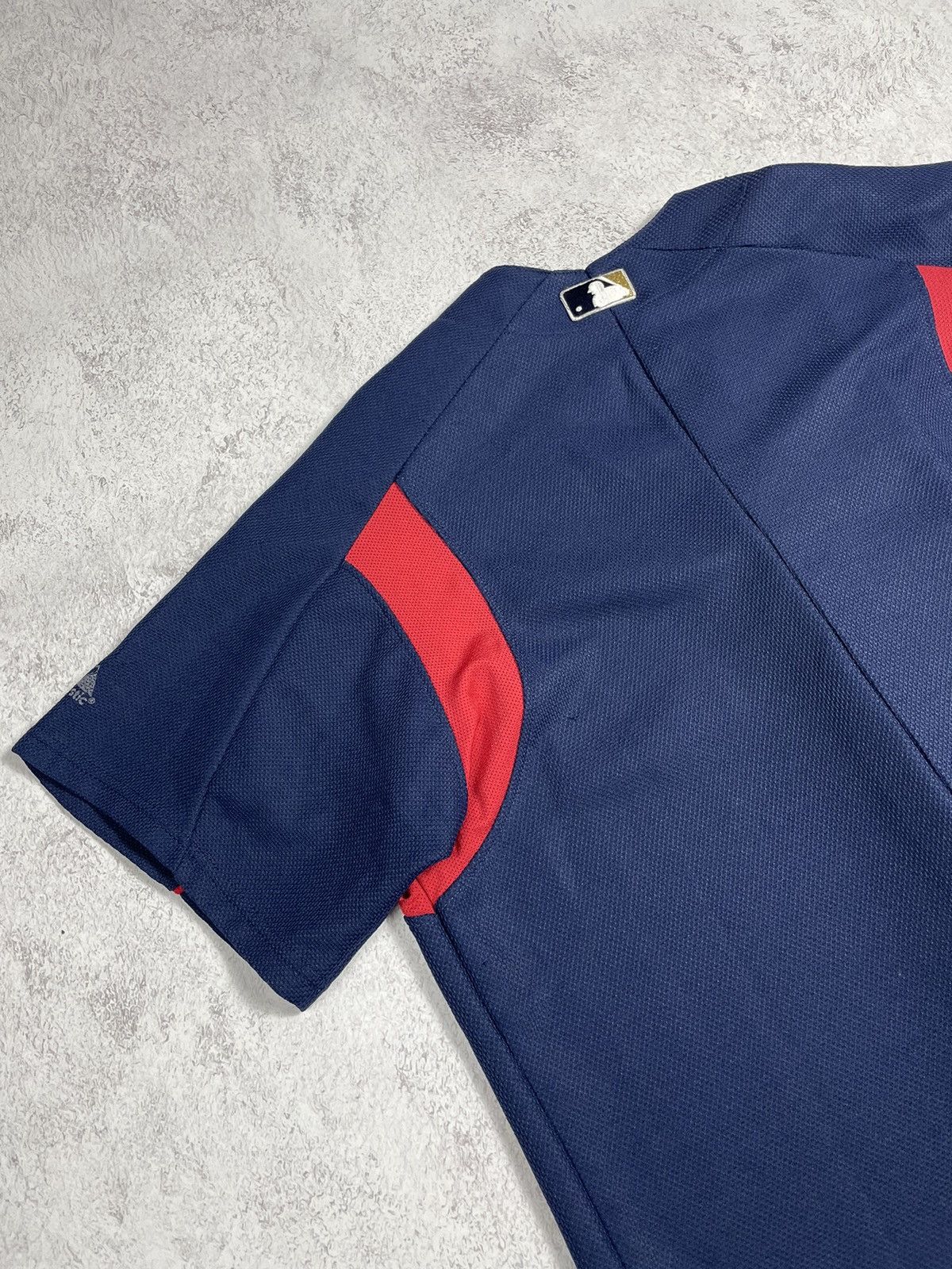 MLB × Majestic × Vintage Majestic DC Washington Nationals Patch Baseball Vntg Jersey Size US XL / EU 56 / 4 - 7 Thumbnail