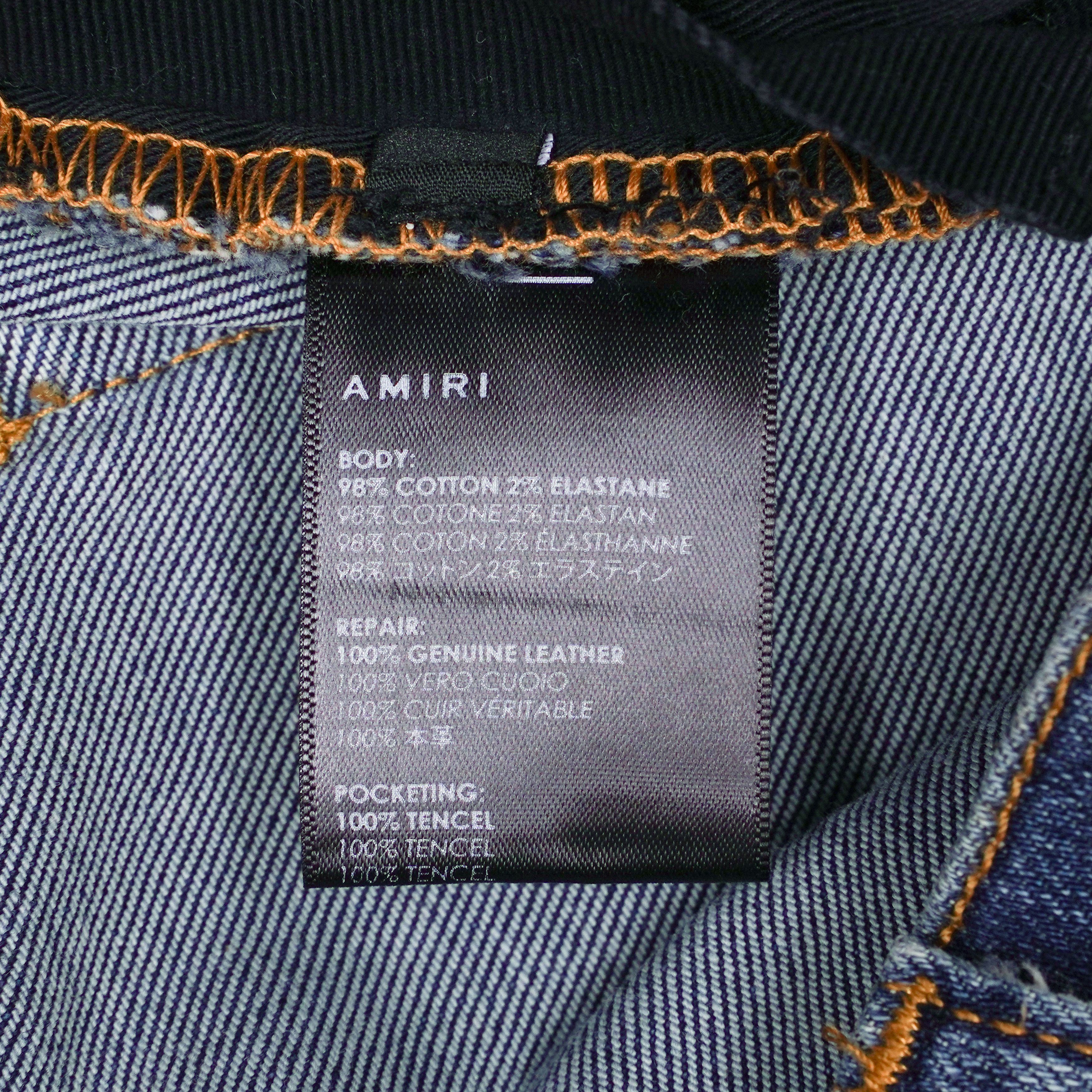 Amiri Amiri MX1 Distressed Jeans Size 26" / US 2 / IT 38 - 12 Thumbnail