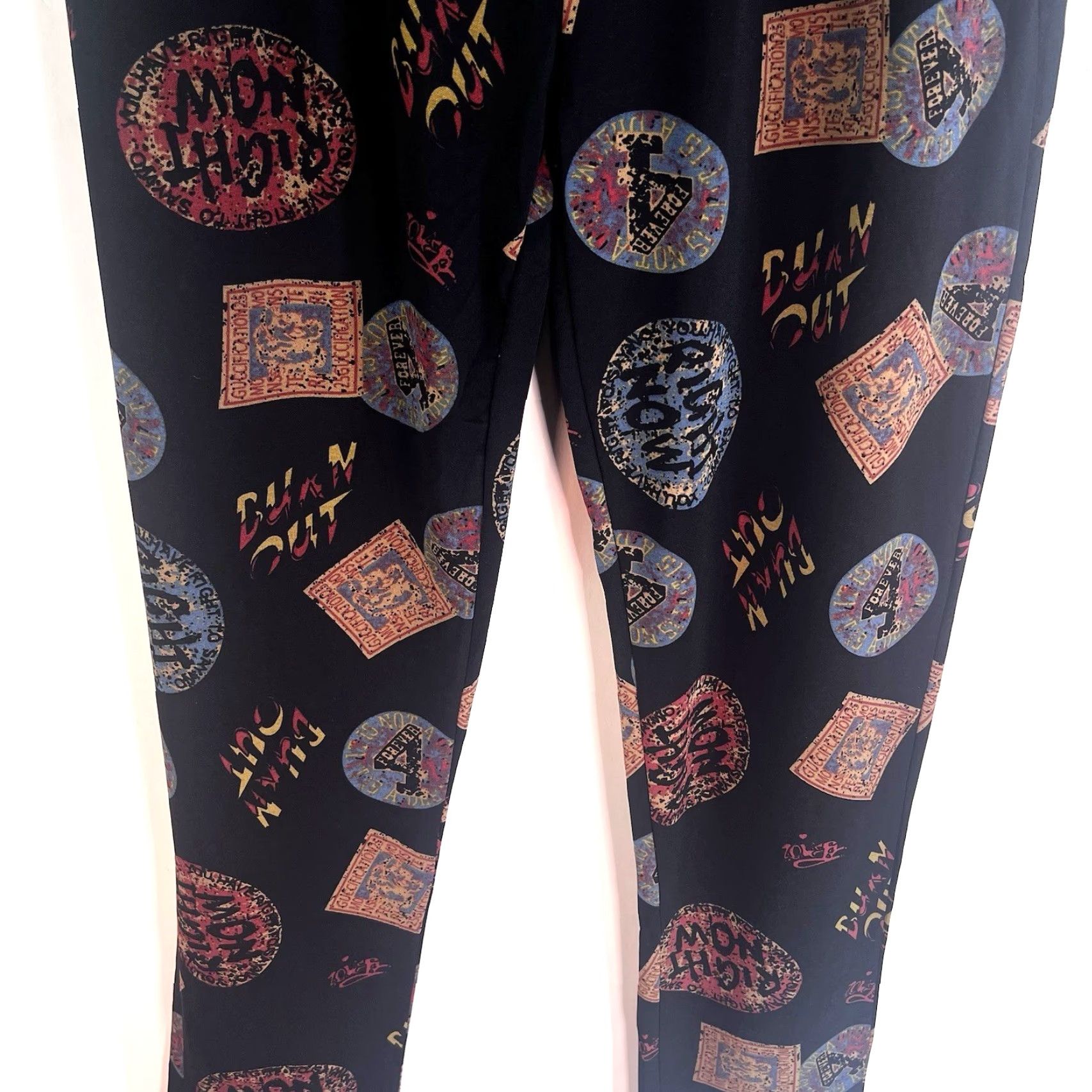 Vintage Extra Belleza Stretch Pants Womens Size M/L 30X29 Pocketed Pull-On Size 36" / US 14 / IT 50 - 3 Thumbnail