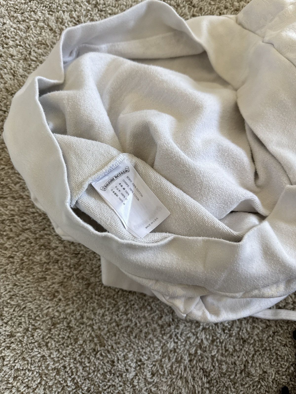 Chrome Hearts RARE Chrome Hearts White Full Print Hoodie Size US S / EU 44-46 / 1 - 13 Thumbnail