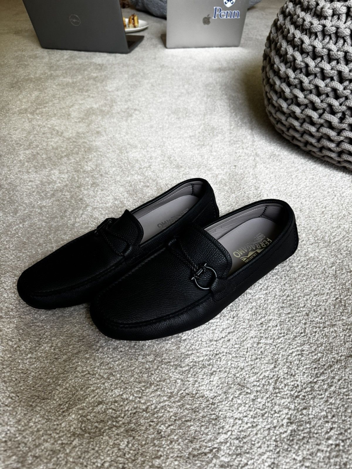 Salvatore Ferragamo Salvator Ferragamo Driver with Gancini ornament Size US 10 / EU 43 - 1 Thumbnail