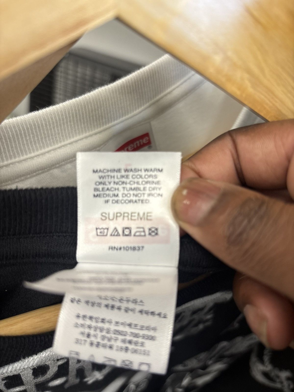 Supreme Supreme Flash Tee Black Large SS26 New In Hand Size US L / EU 52-54 / 3 - 5 Thumbnail