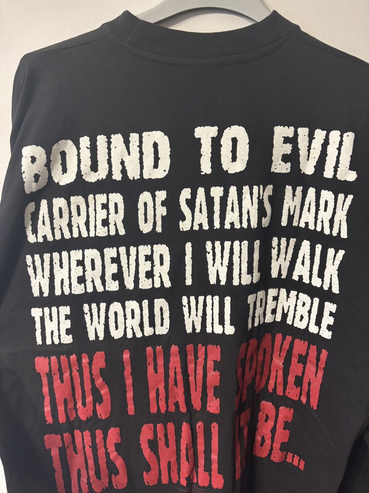 Vintage Vintage Dark Funeral 2002 Bound to Evil Rare Longsleeve Size US XL / EU 56 / 4 - 11 Thumbnail