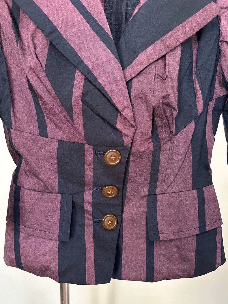 Vivienne Westwood Vivienne Westwood size2 Vampire striped suit jacket Size S / US 4 / IT 40 - 5 Thumbnail