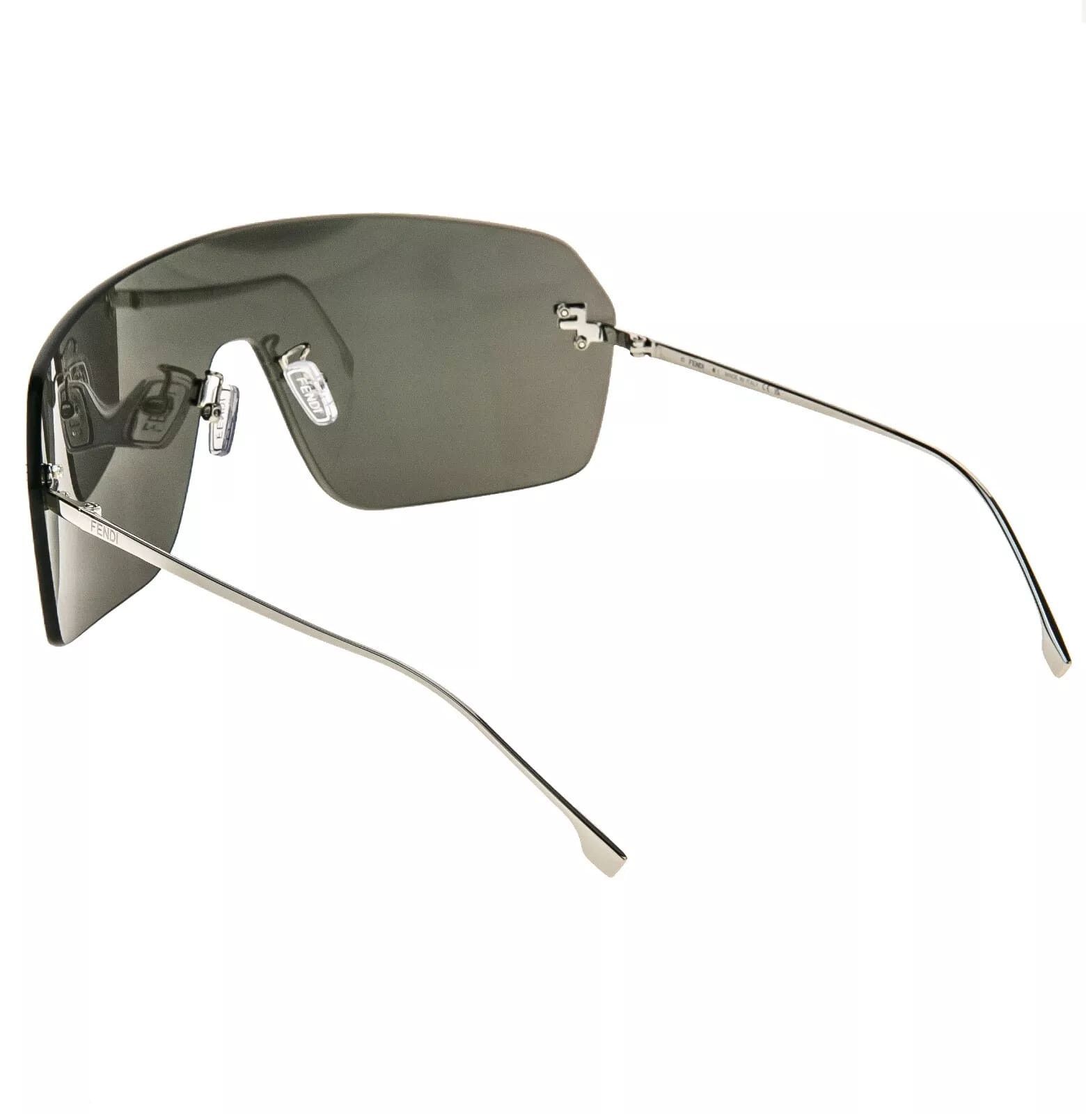 Fendi FENDI FIRST 4121 Silver Mirrored Fashion Sunglasses FE4121US Size ONE SIZE - 4 Thumbnail