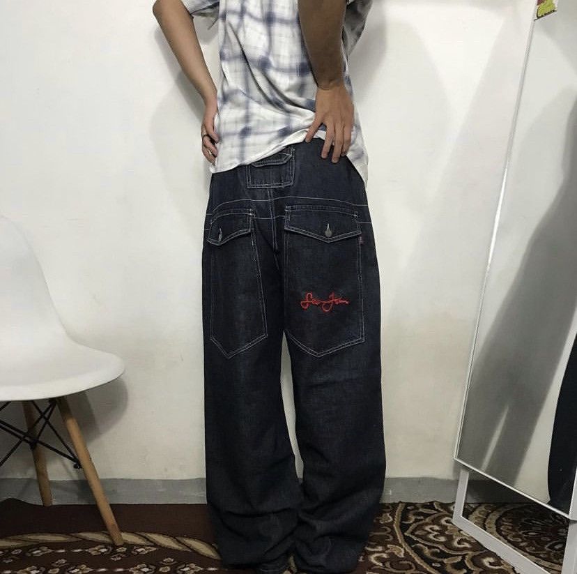 Sean John Y2K Sean John HIP HOP BAGGY PANTS | Grailed